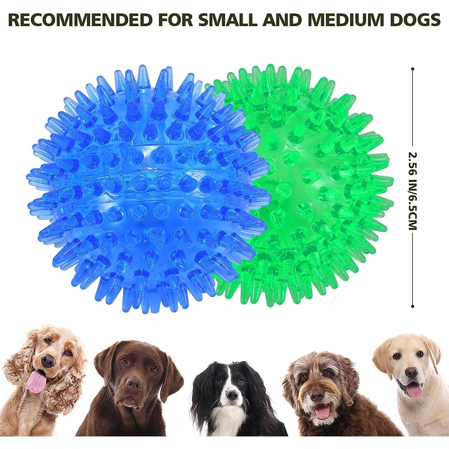 Pelotas de Juguete para Perros Petizer 6 Pack 6.35 cm Flotantes
