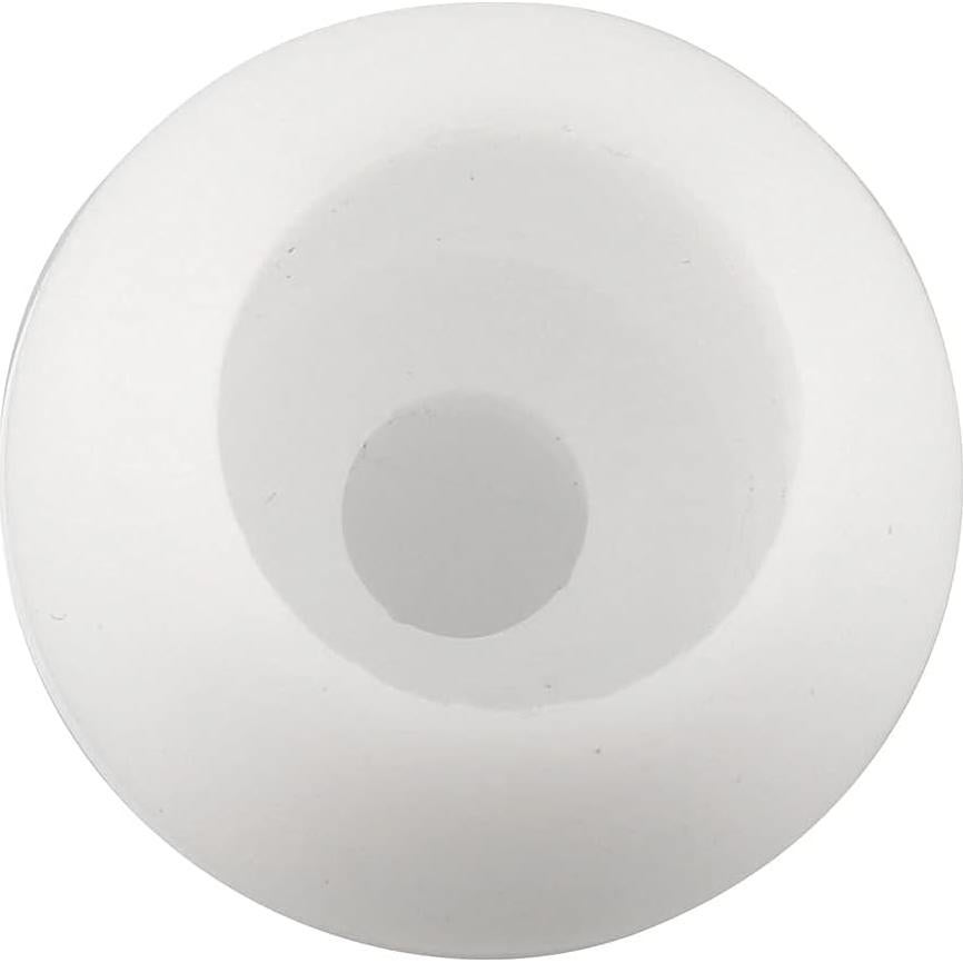 15 Bolas de Fin de Cuerda Bungee JCBIZ 27mm Plástico Blanco
