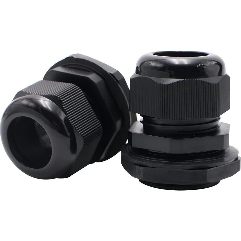 Conector de Cable NPT 1" MakerEle - 2 Piezas Nylon Impermeable