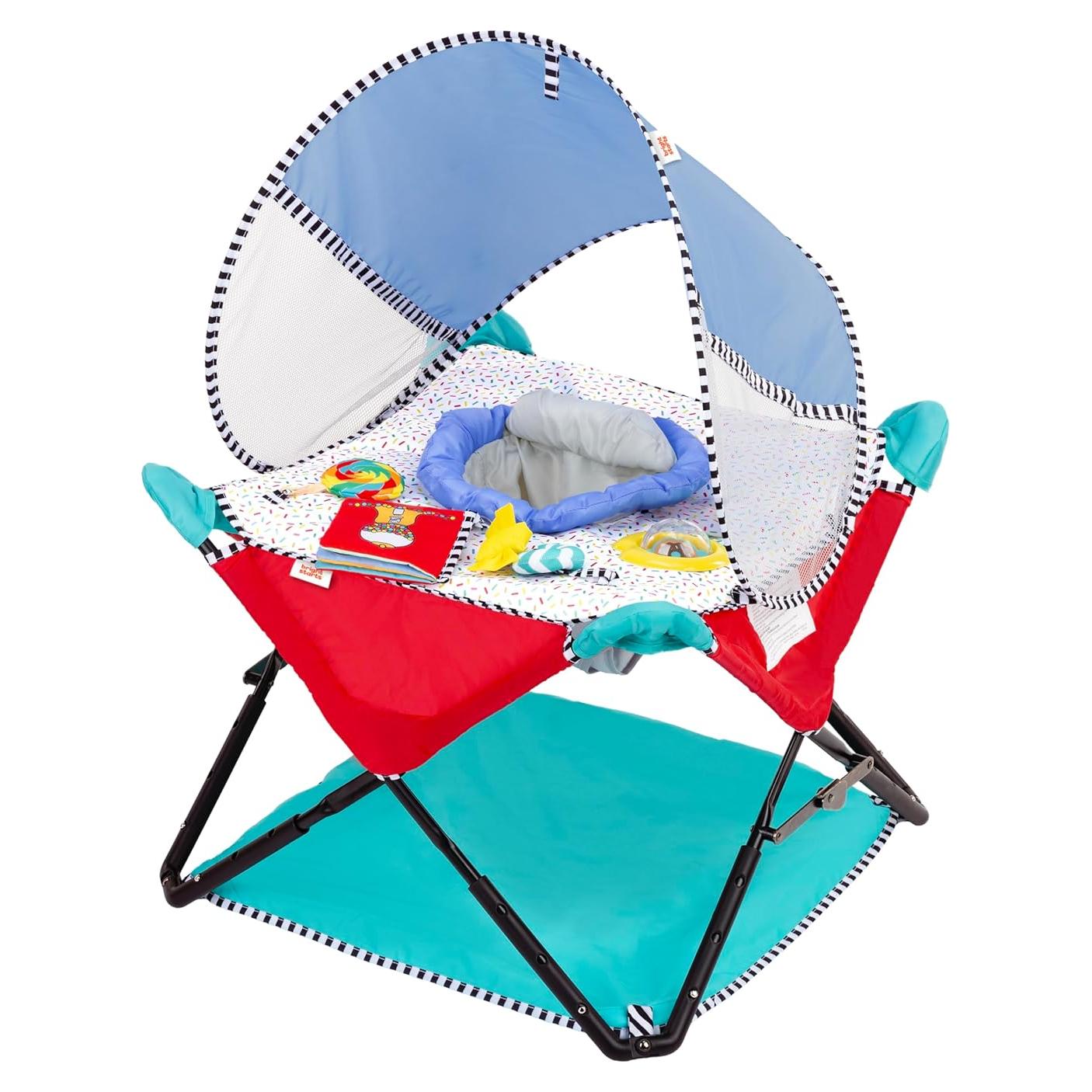 Saltador de Actividad Portátil Bright Starts Pop 'N Jump Dulces