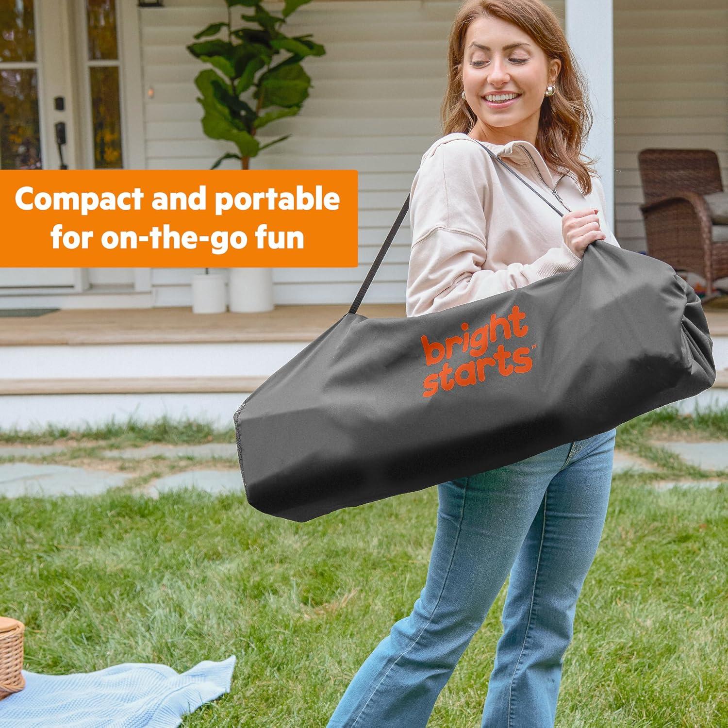 Saltador de Actividad Portátil Bright Starts Pop 'N Jump Dulces