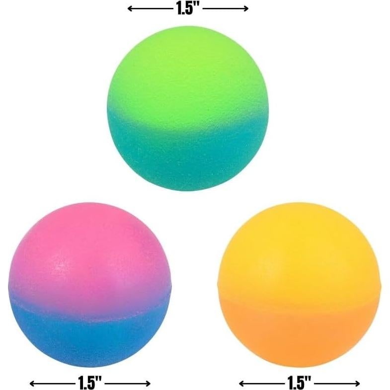 Pelotas Rebotadoras ICY Rhode Island Novelty - Paquete de 12