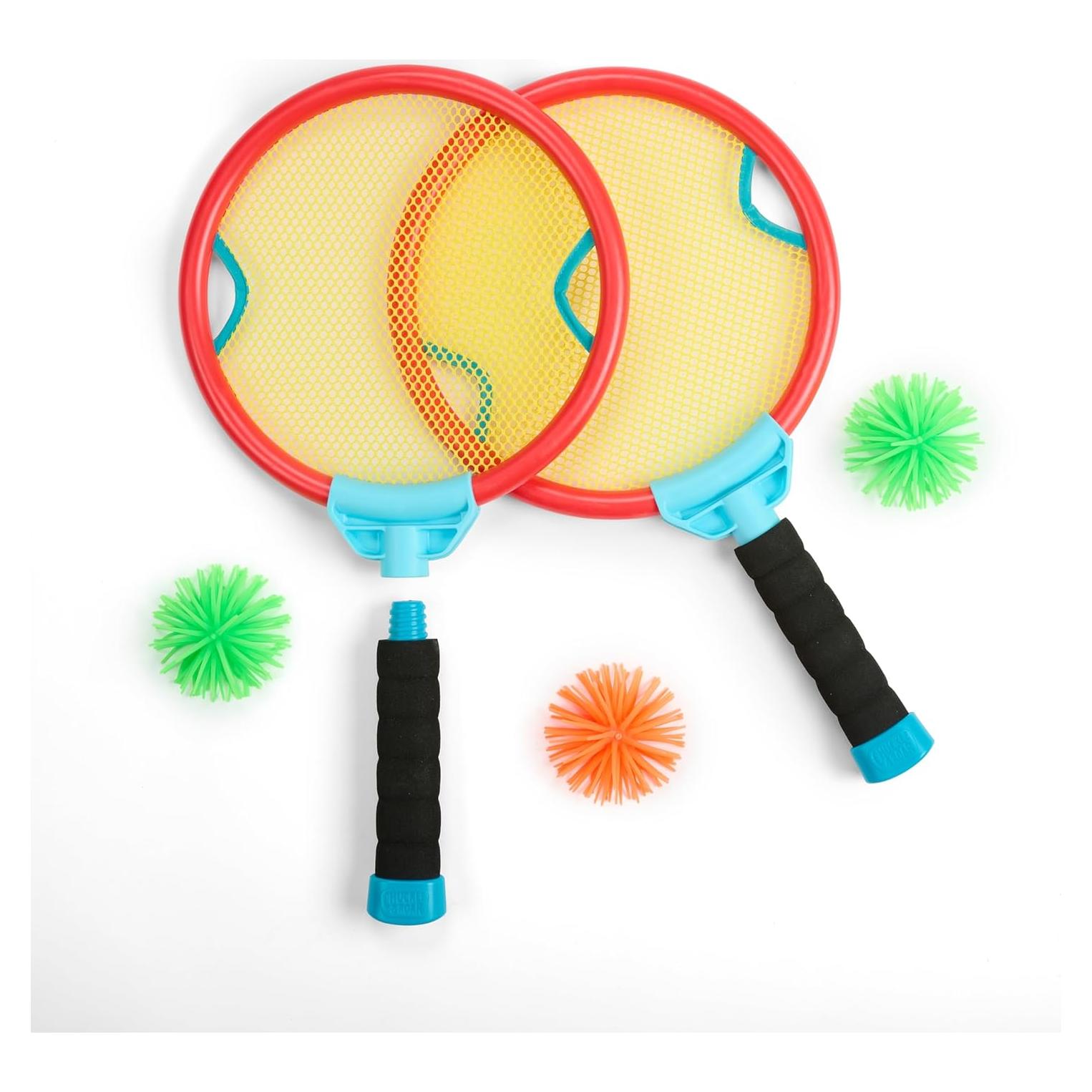 Juego de Voleibol al Aire Libre Chuckle & Roar - 2 Paddles POGO