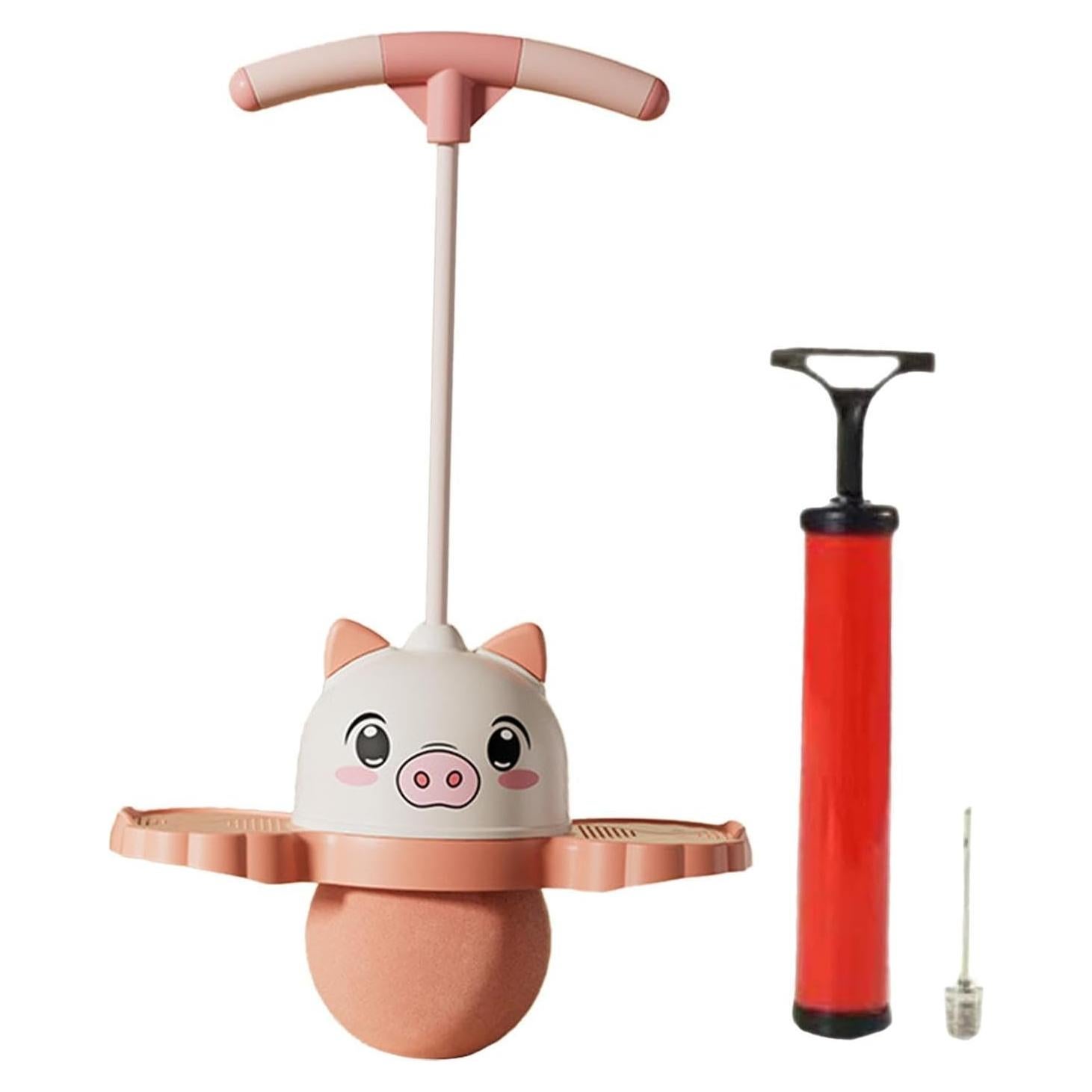 Pelota de Salto Pogo Rockible 38cm x 90cm Rosa