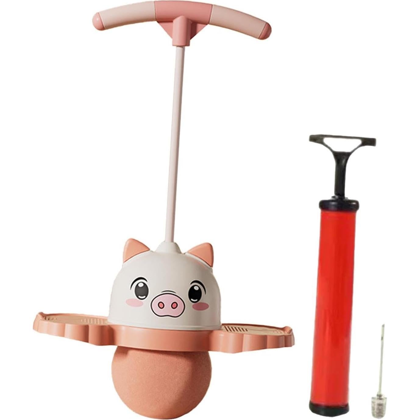 Pelota de Salto Pogo Rockible 38cm x 90cm Rosa