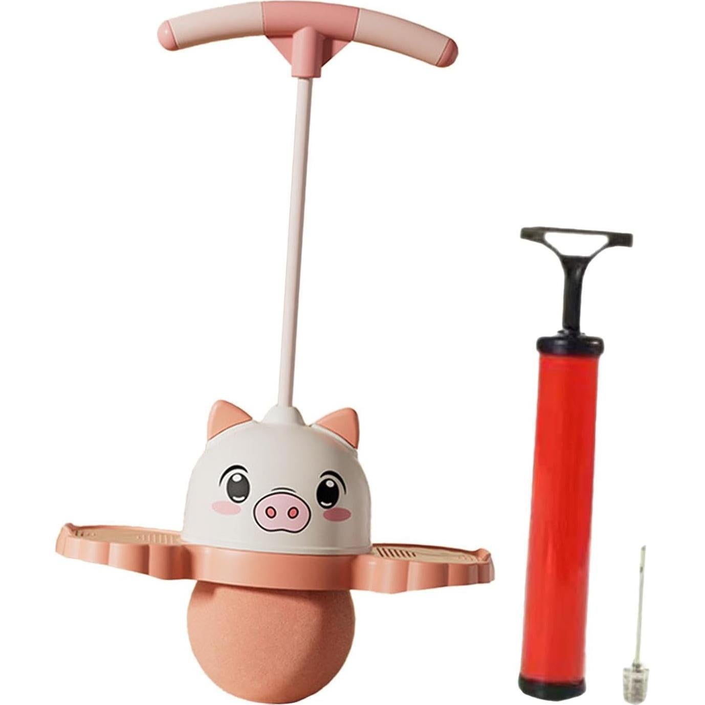 Pelota de Salto Pogo Rockible 38cm x 90cm Rosa