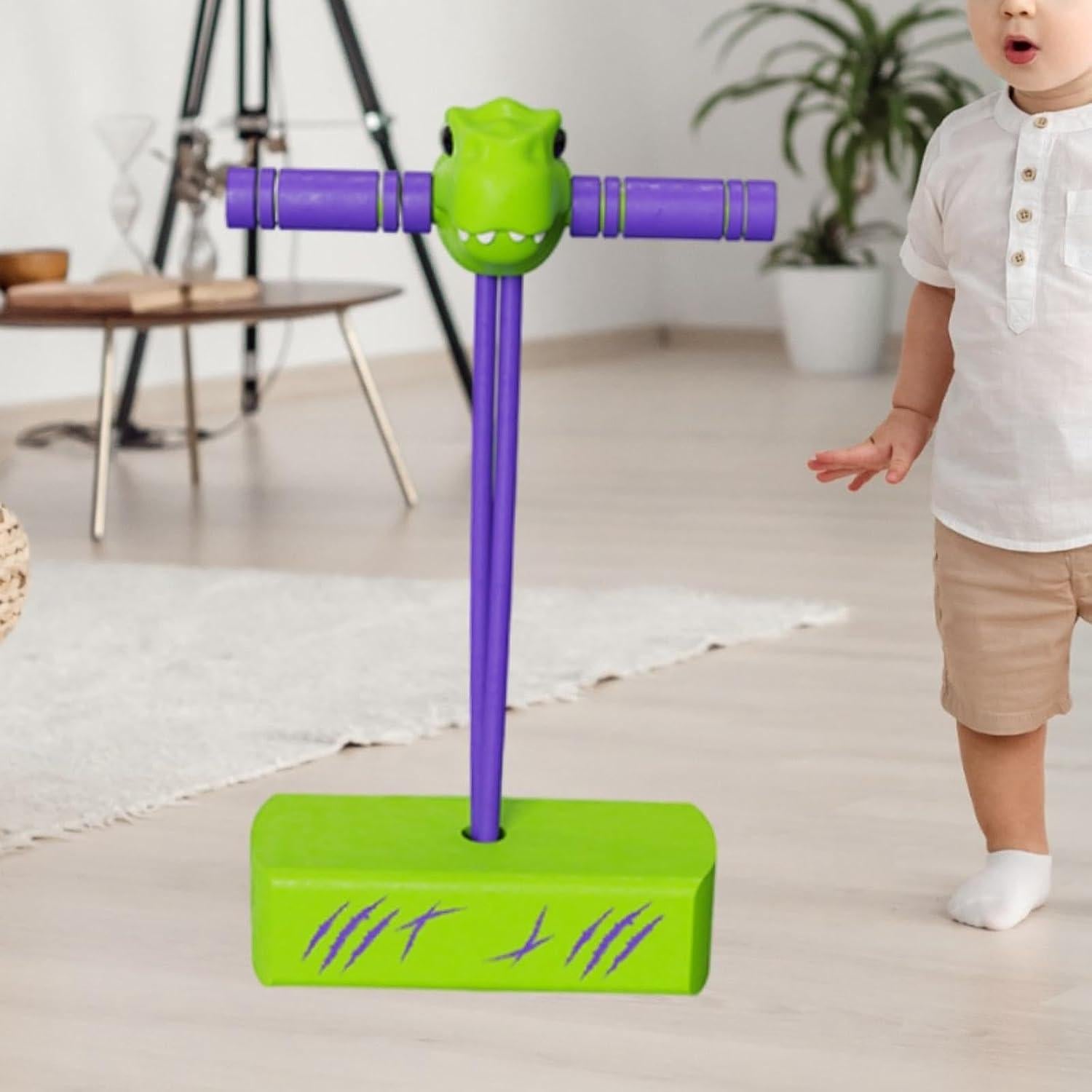 Pogo Jump Verde - Juguete de Equilibrio para Niños y Adultos