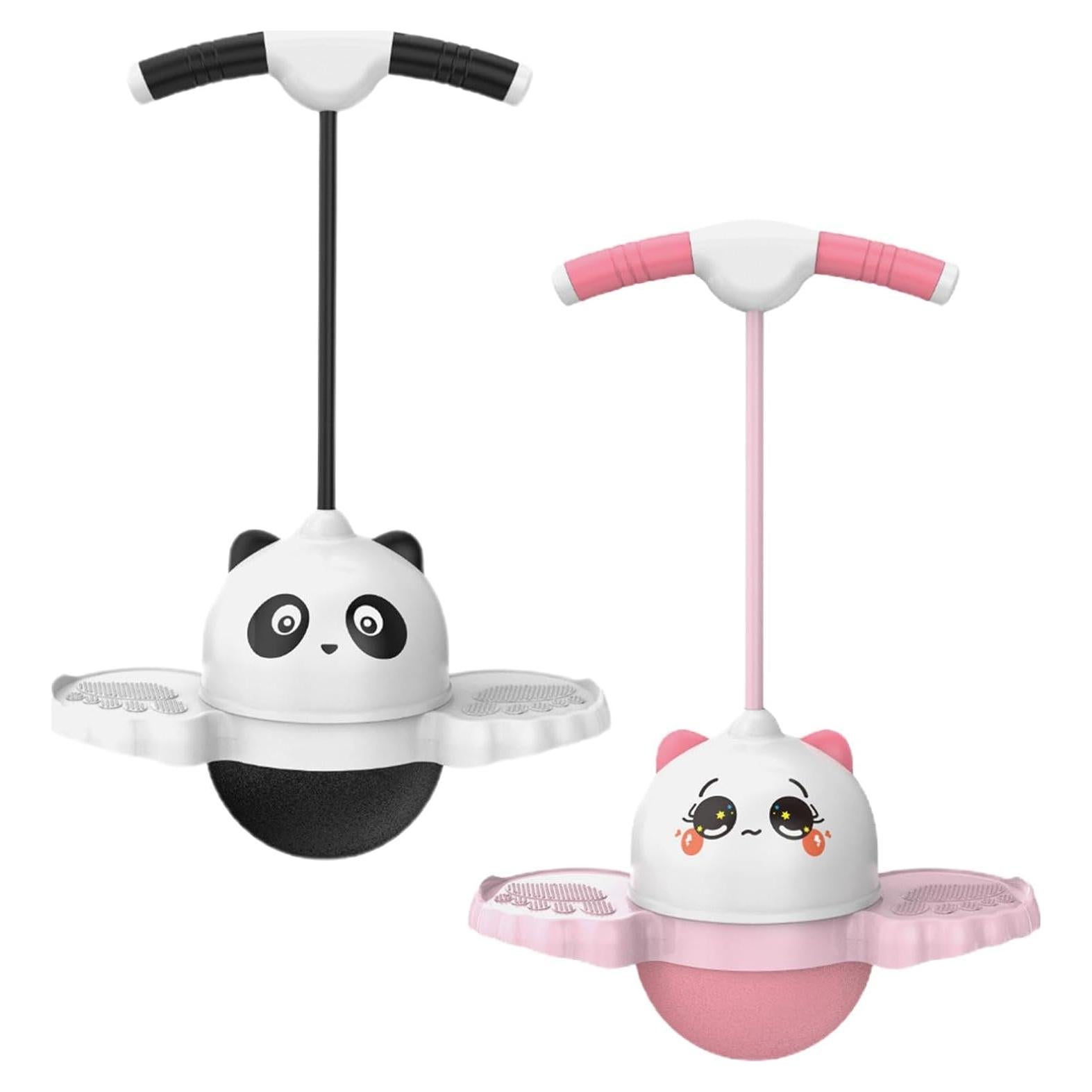 Pogo Stick Blanco Genérico para Niños y Adultos - 80x38cm