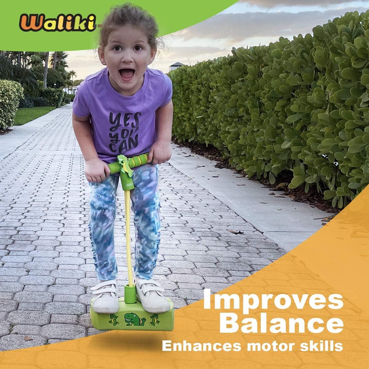 Pogo Hopper Foam Waliki Elefante Saltarín para Niños 3-8 Años