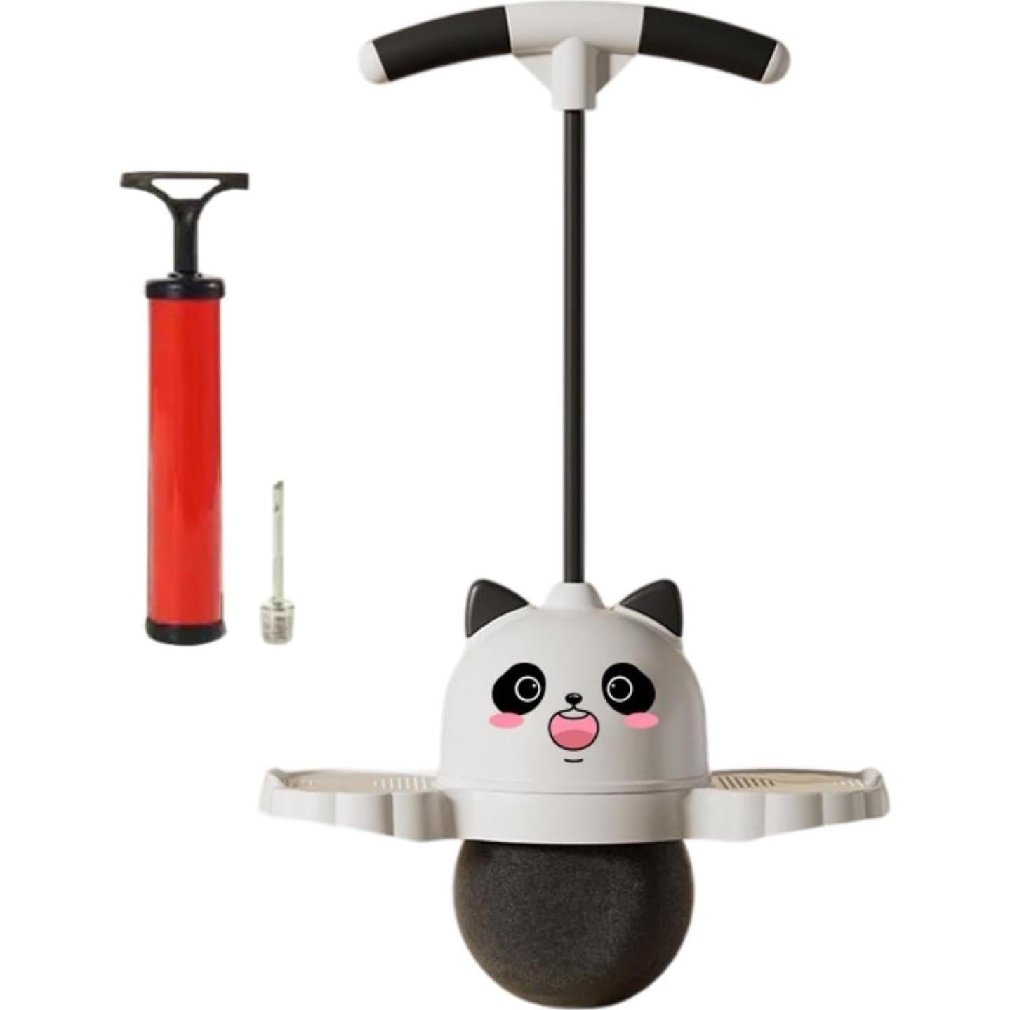 Pelota Pogo con Mango Panda Zxpjkyu 38x90cm para Niños