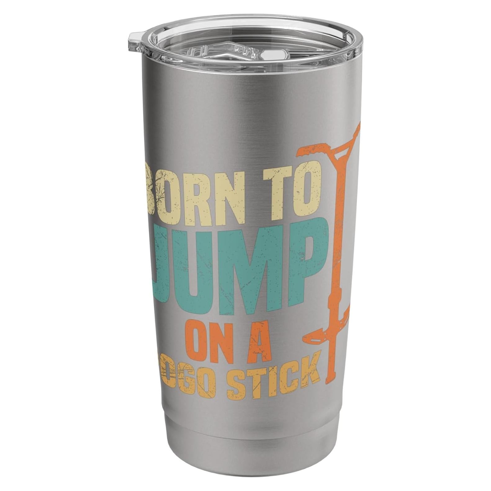 Vaso Aislado de Acero Inoxidable 20 oz Diseño Pogo Stick