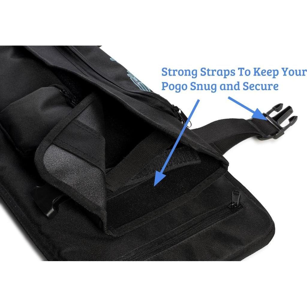 Mochila para Pogo Stick Flybar - Acolchada y Ajustable - Negra