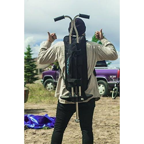 Mochila para Pogo Stick Flybar - Acolchada y Ajustable - Negra