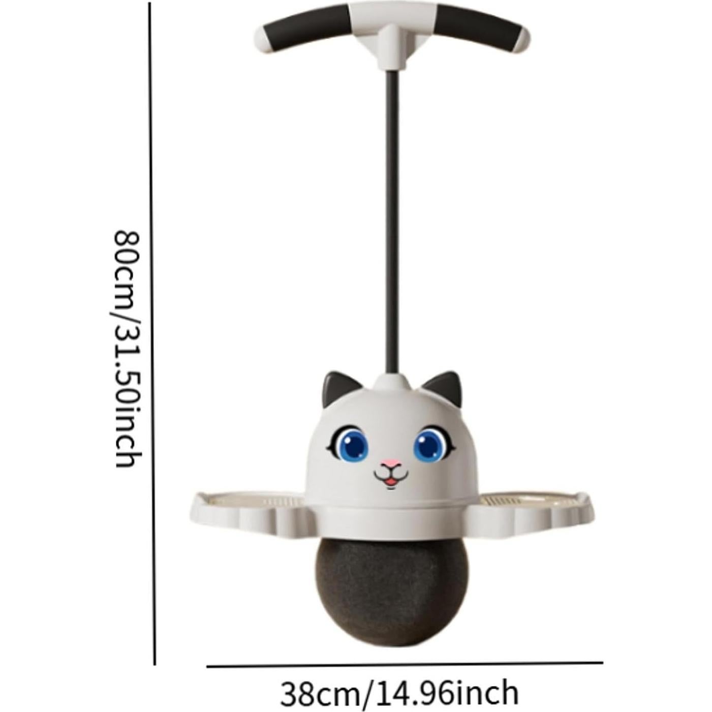 Pelota de Salto Pogo Ajustable Zxpjkyu para Niños 38cm