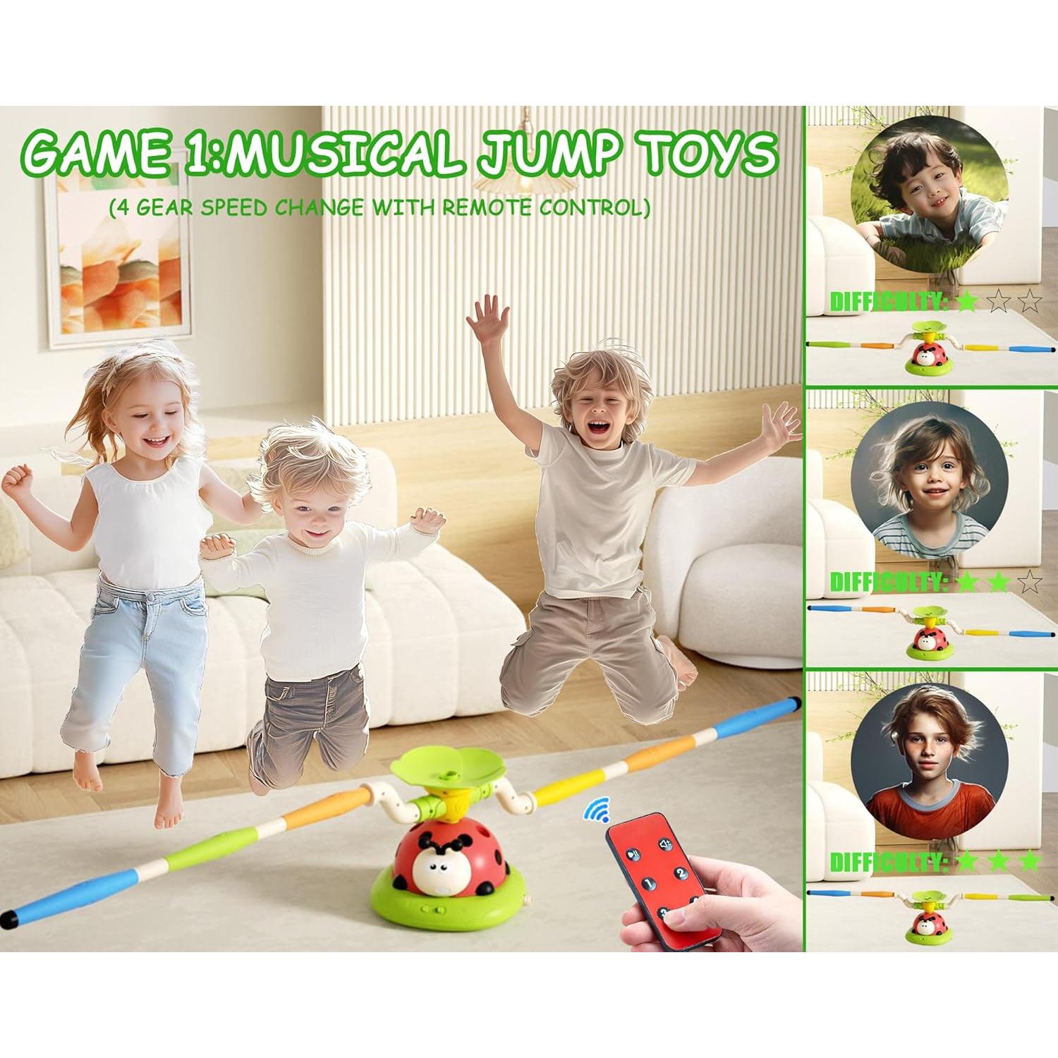 Juguetes Musicales 5 en 1 Powza para Niños 3-12 Años