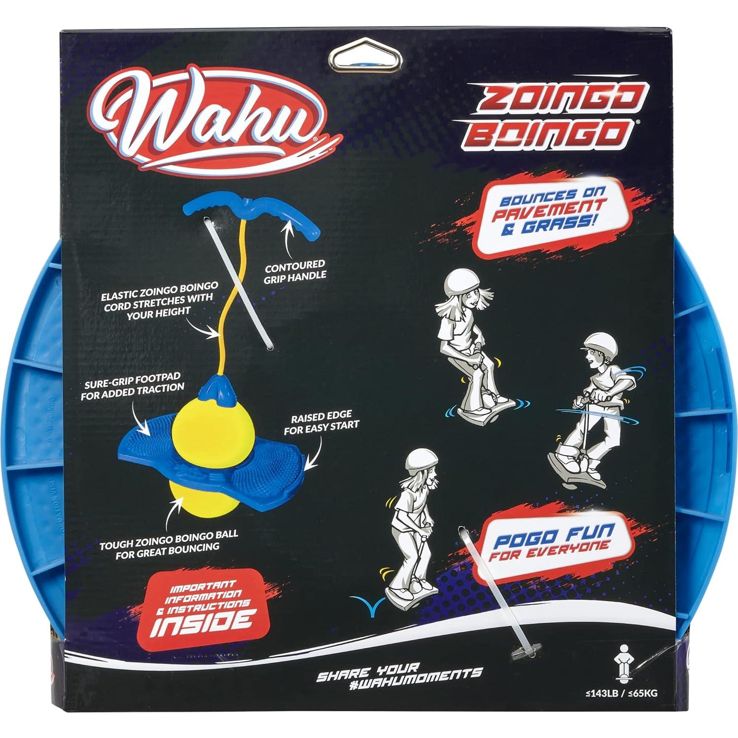 Wahu Zoingo Boingo Pogo Ball Saltador Flexible 1.16 kg