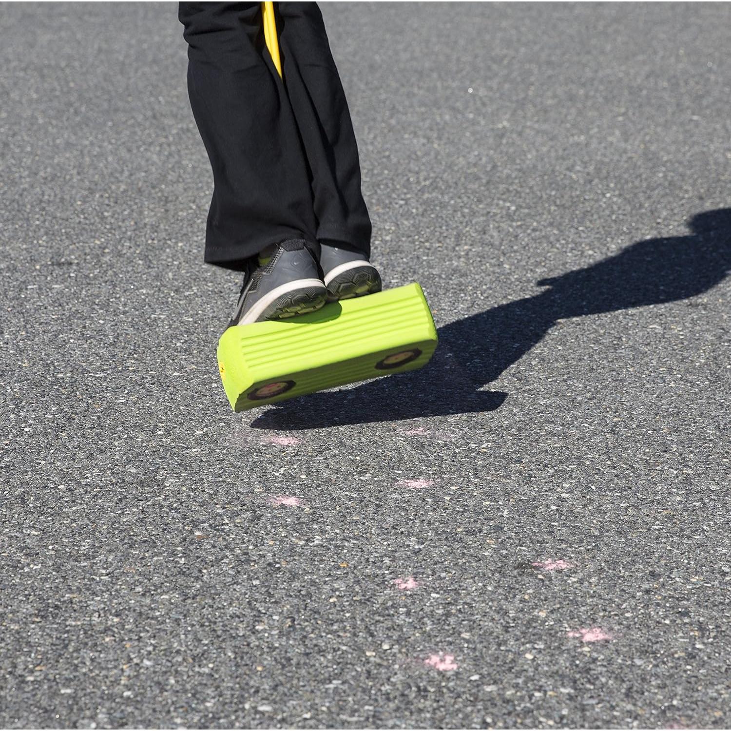 Palo de Pogo Print Kidoozie con 8 Tizas en Polvo No Tóxicas