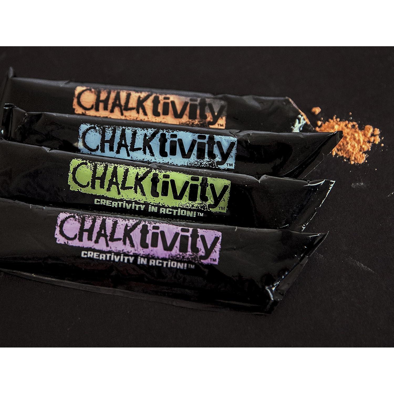 Palo de Pogo Print Kidoozie con 8 Tizas en Polvo No Tóxicas