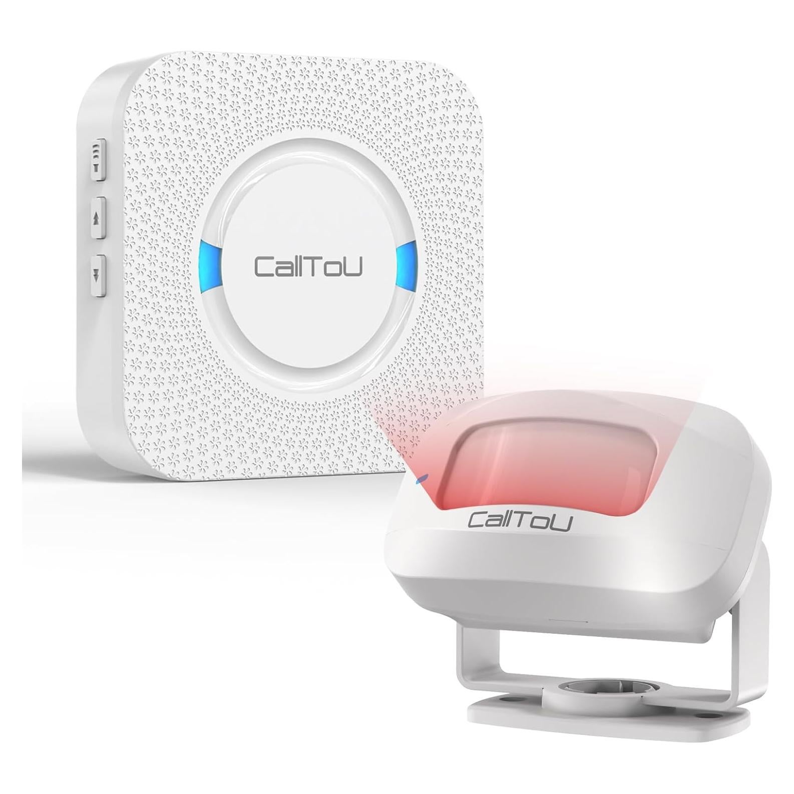 Alarma de Movimiento Inalámbrica CallToU con Sensor y Receptor