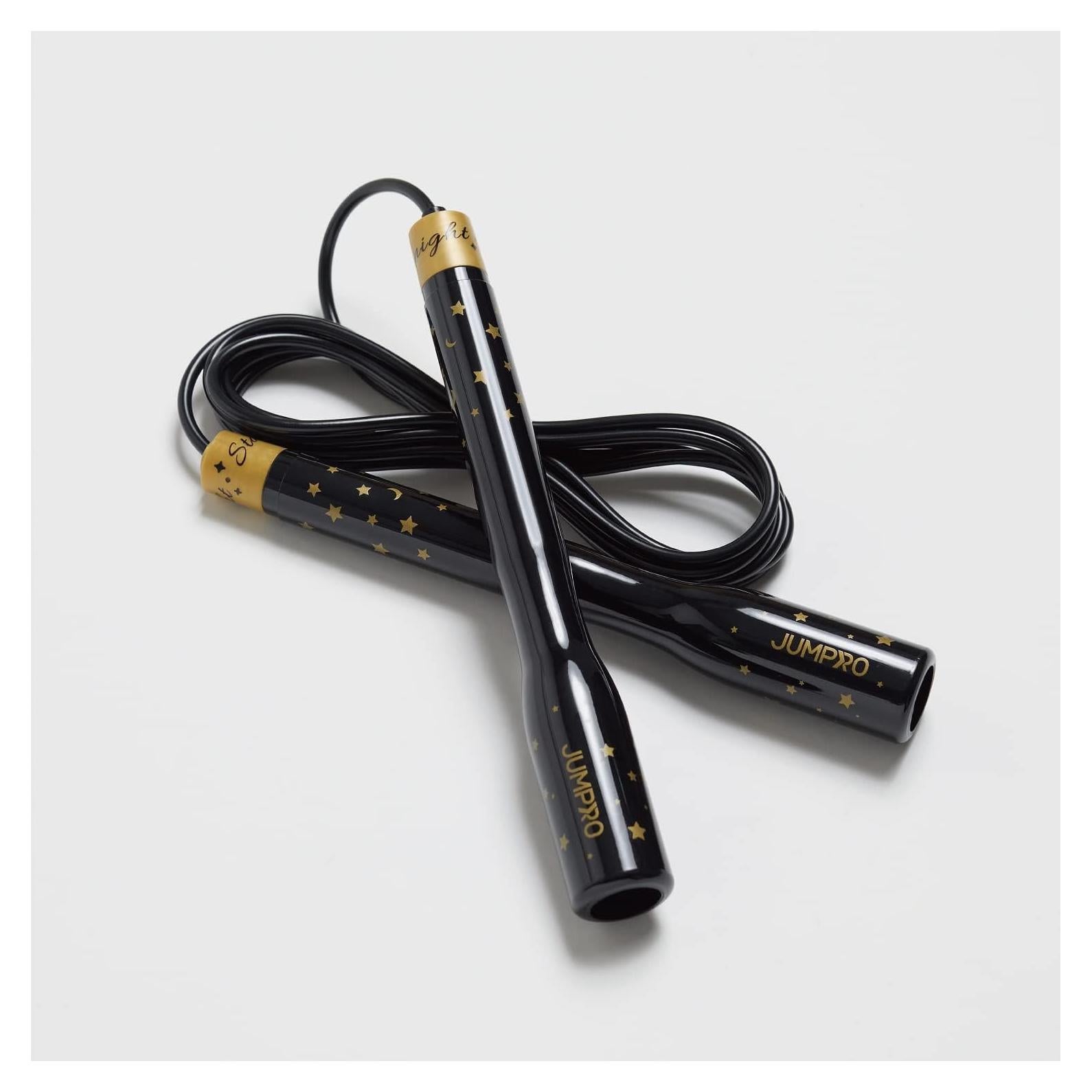 Cuerda de Saltar KSY JUMP ROPE Ajustable 290 cm Oro Noche Estrellada