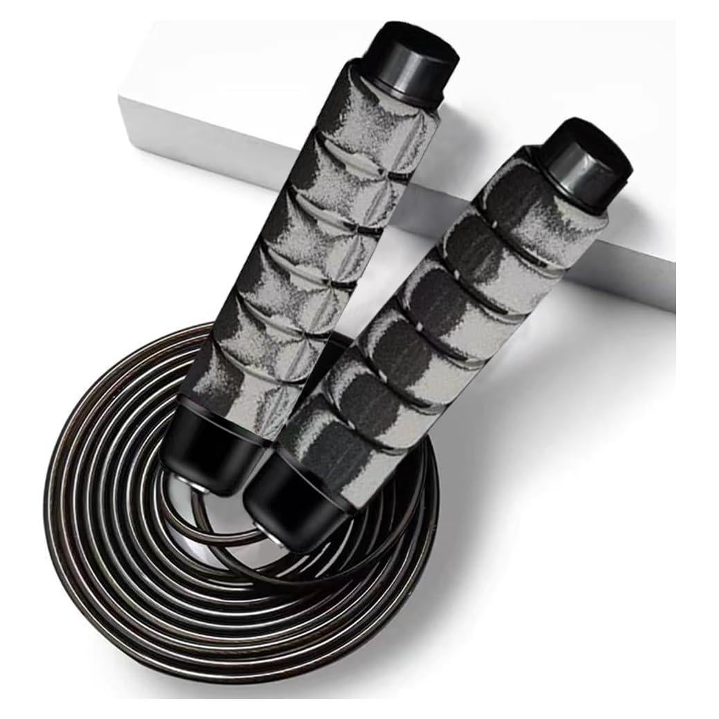 Cuerda de Salto Ajustable DYDSTRNG para Fitness - Gris