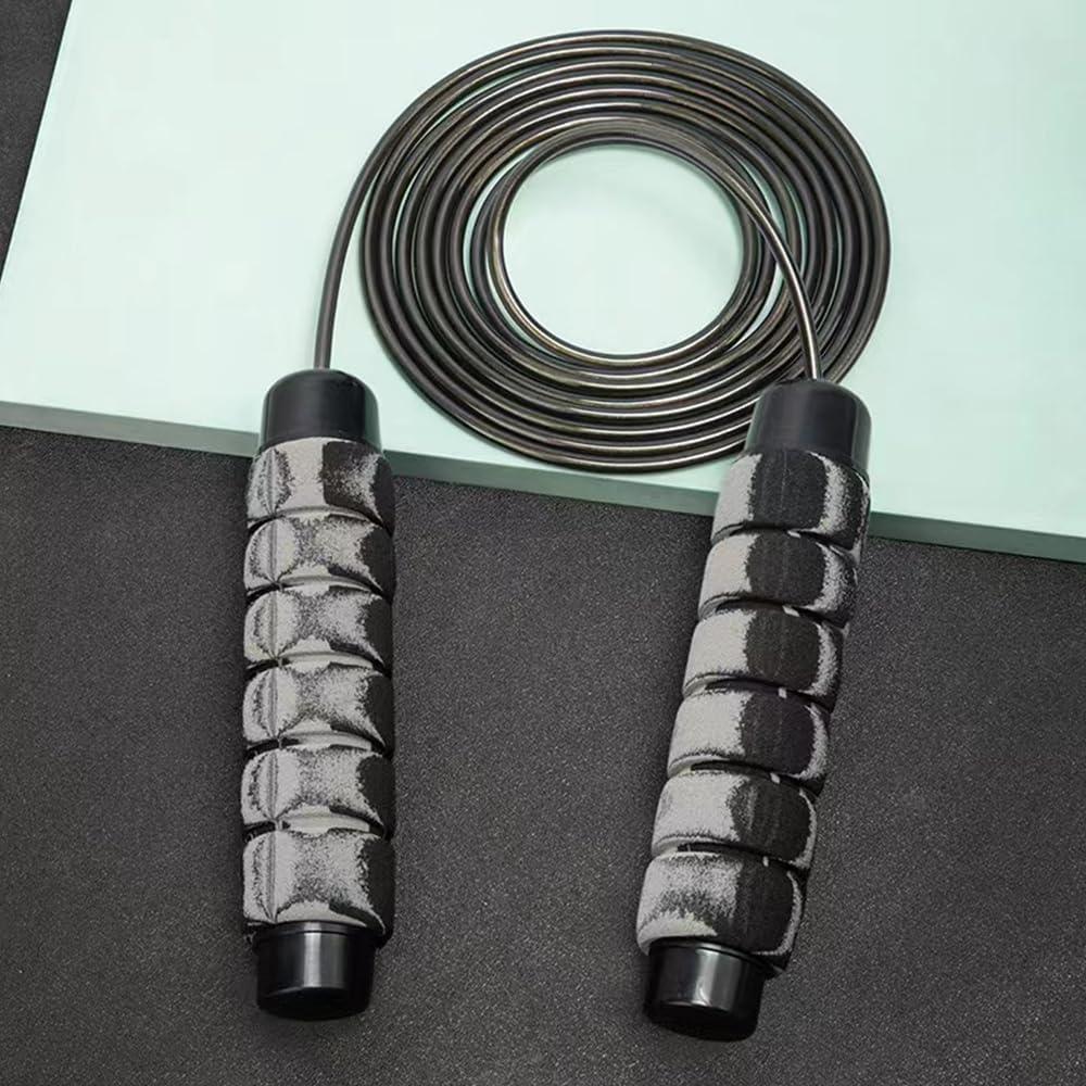 Cuerda de Salto Ajustable DYDSTRNG para Fitness - Gris