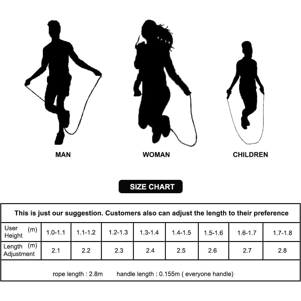 Cuerda de Salto Ajustable DYDSTRNG para Fitness - Gris