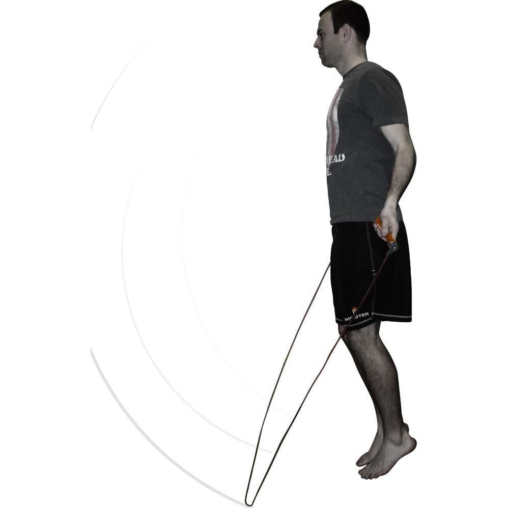 Cuerda de Velocidad Ajustable Meister MMA 2.74m Cuero Premium