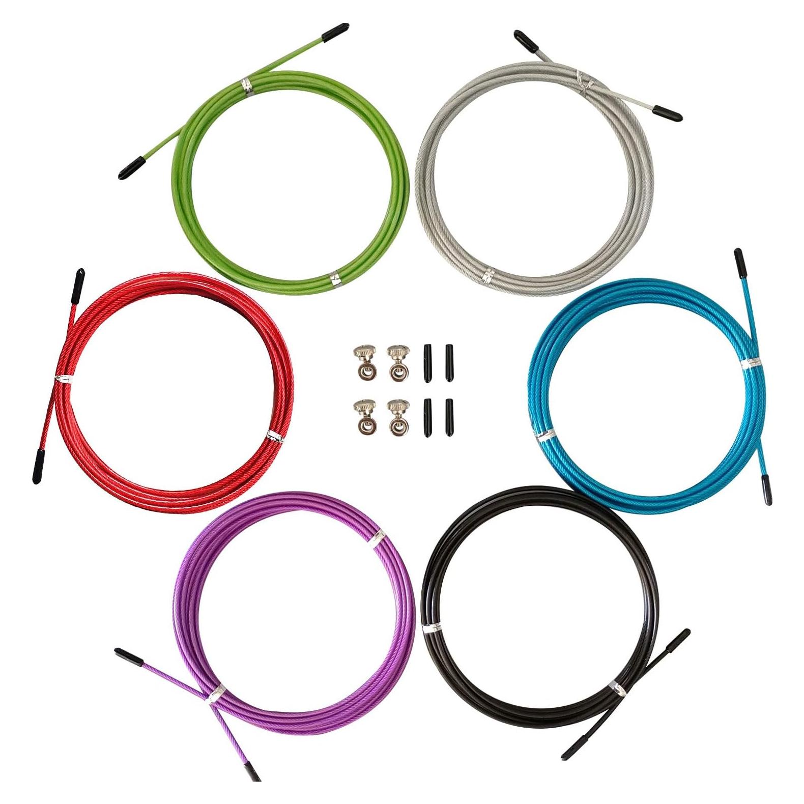 Cable de Reemplazo para Cuerda de Salto Qboyi 6 Piezas 3.05m