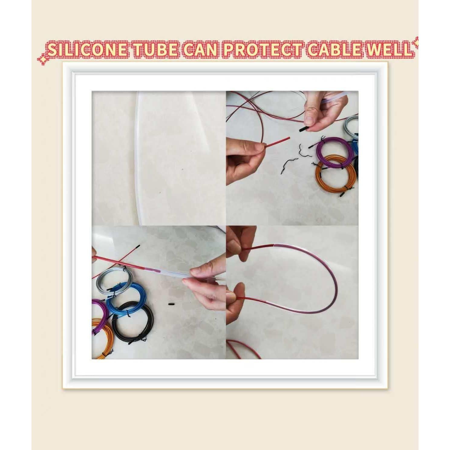 Cable de Reemplazo para Cuerda de Salto Qboyi 6 Piezas 3.05m