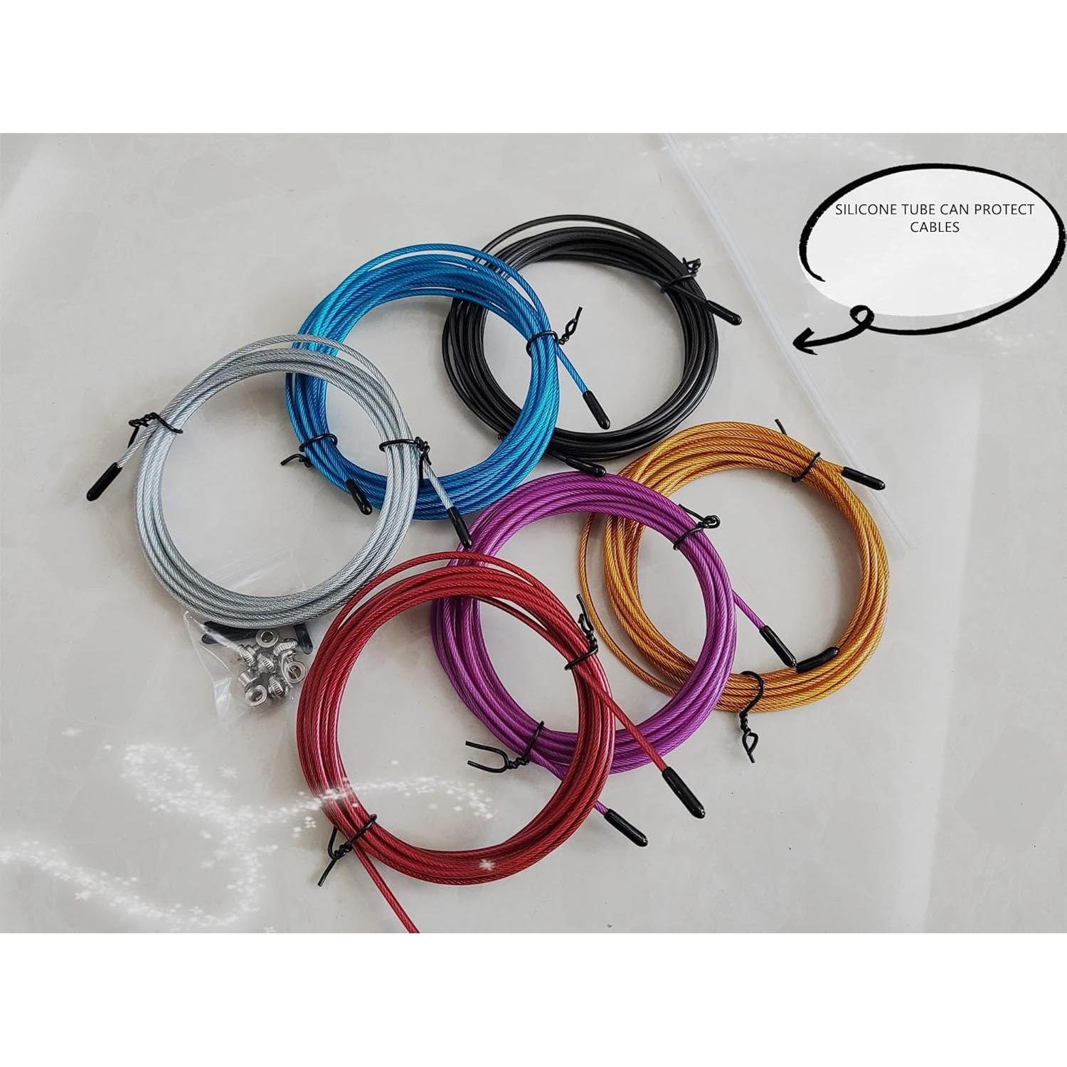 Cable de Reemplazo para Cuerda de Salto Qboyi 6 Piezas 3.05m