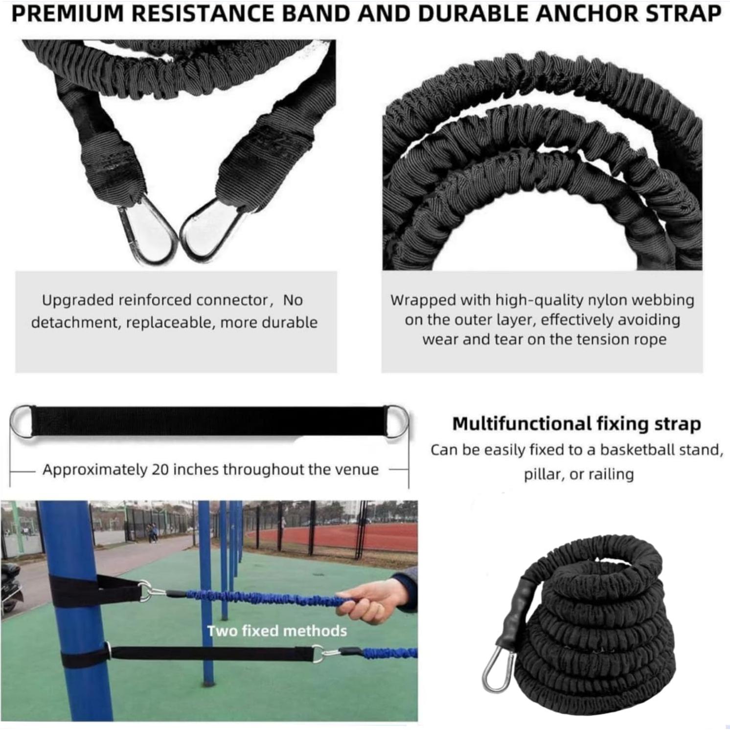 Conjunto de Entrenamiento OYINDIZ 8 Piezas Resistencia Agilidad