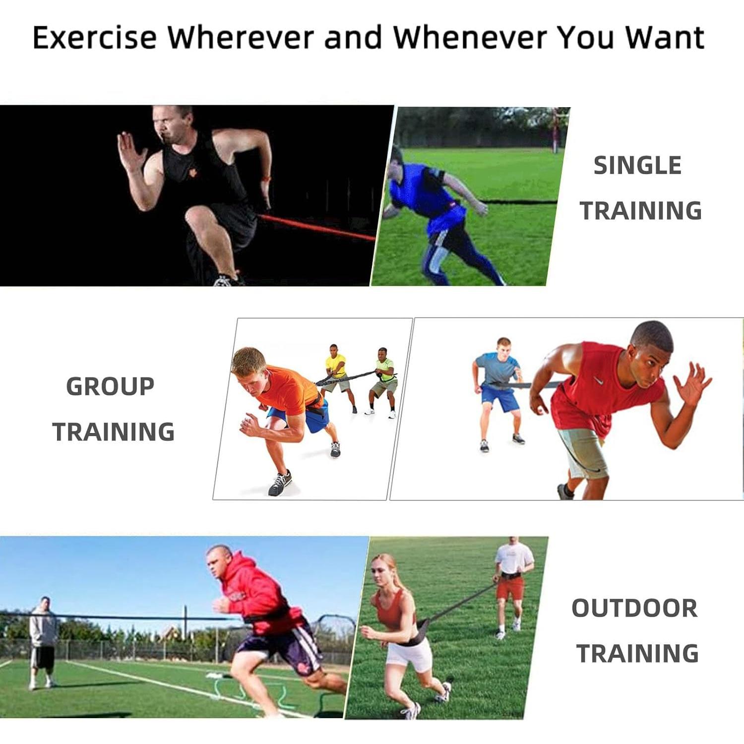 Conjunto de Entrenamiento OYINDIZ 8 Piezas Resistencia Agilidad