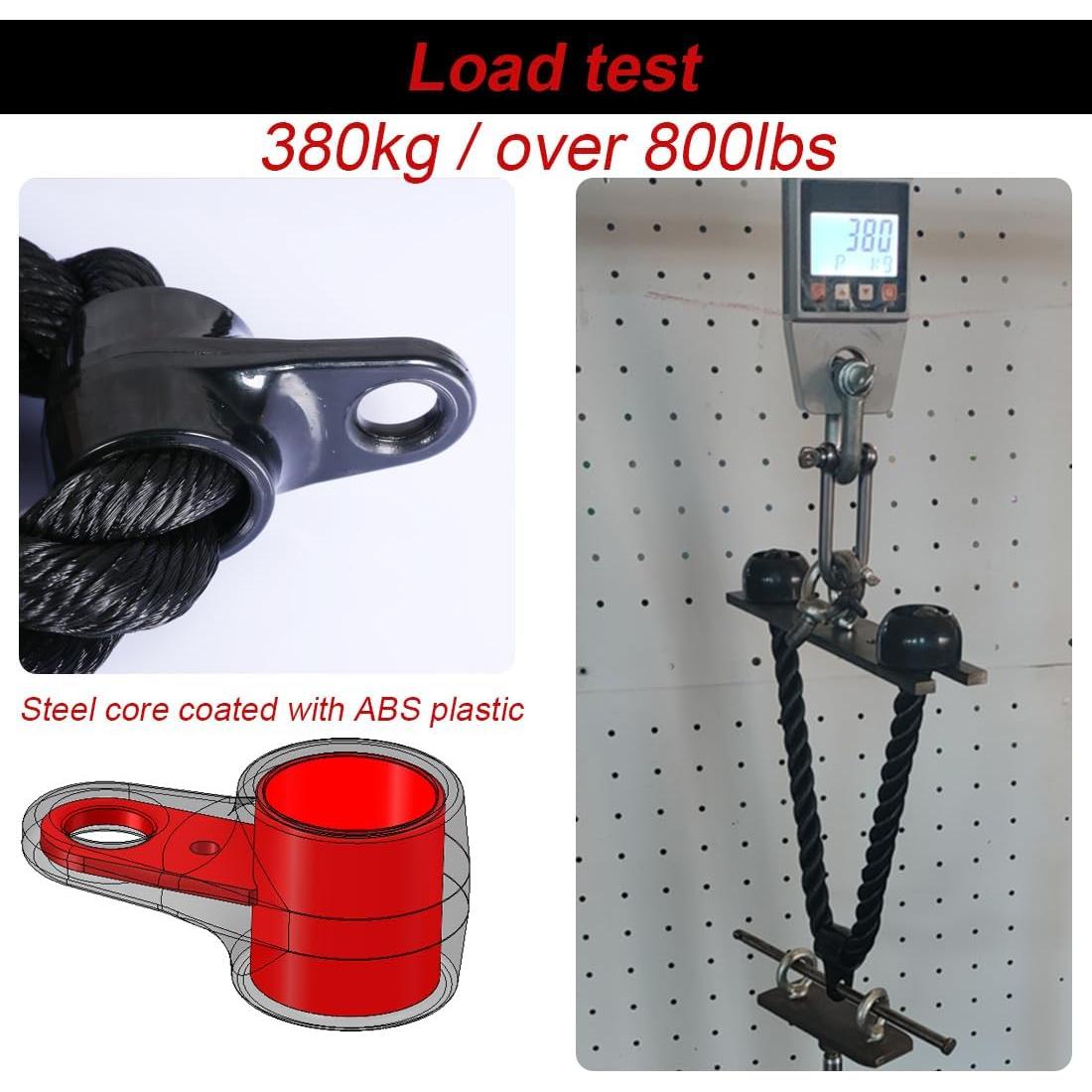 Cuerda de Tríceps SYL Fitness 68.58 cm Nylon Alta Resistencia