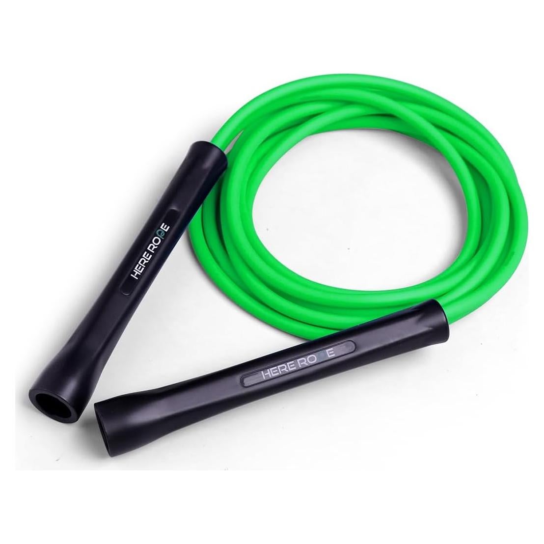 Cuerda de Salto Ajustable PVC 5mm CutS Verde para Fitness