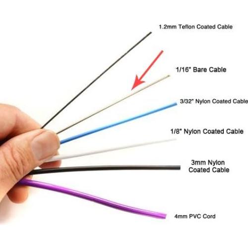 Cable de Reemplazo para Cuerda de Salto EliteSRS 3.05m Acero Inoxidable