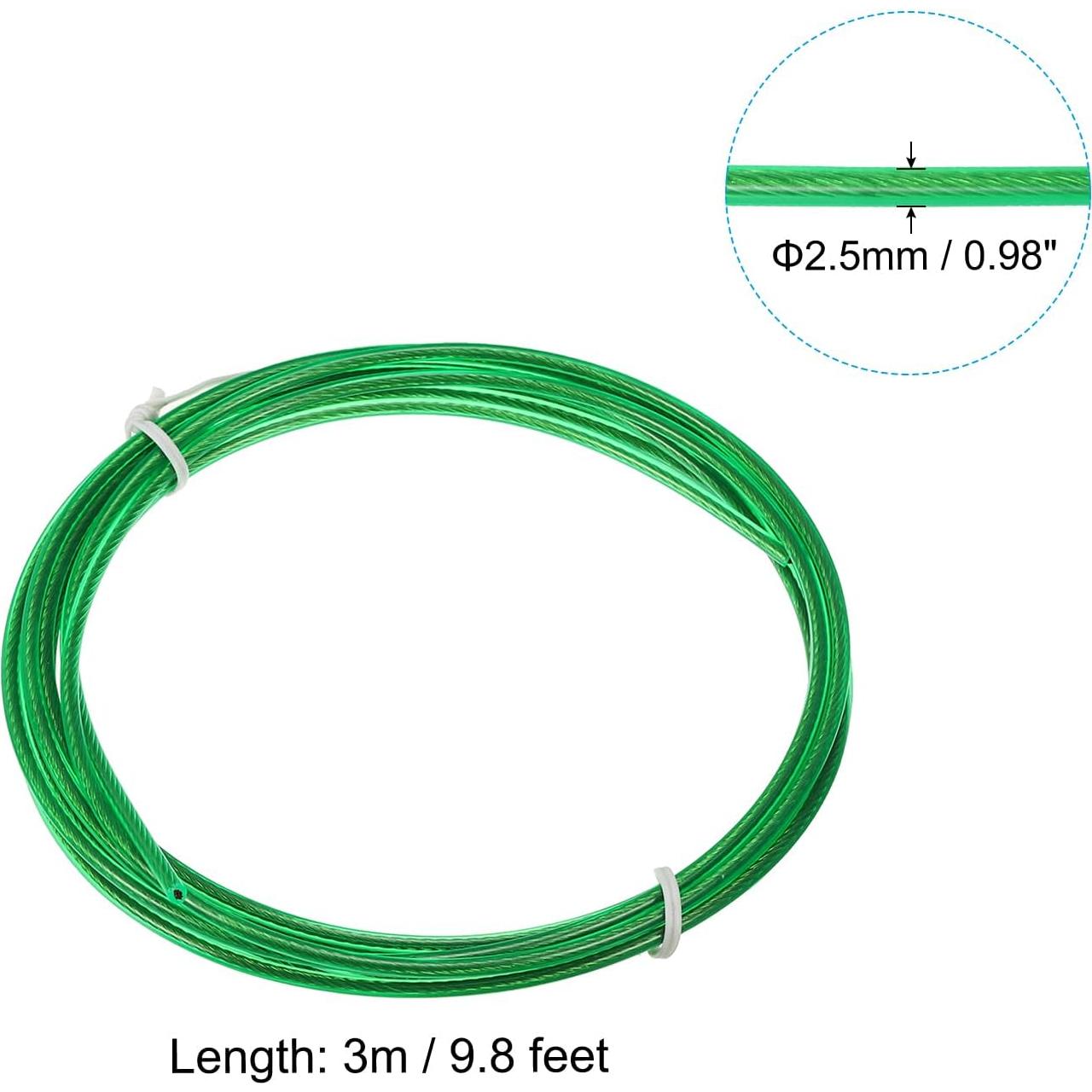 Cable de Reemplazo para Cuerda de Salto Patikil 3m 6 Pack