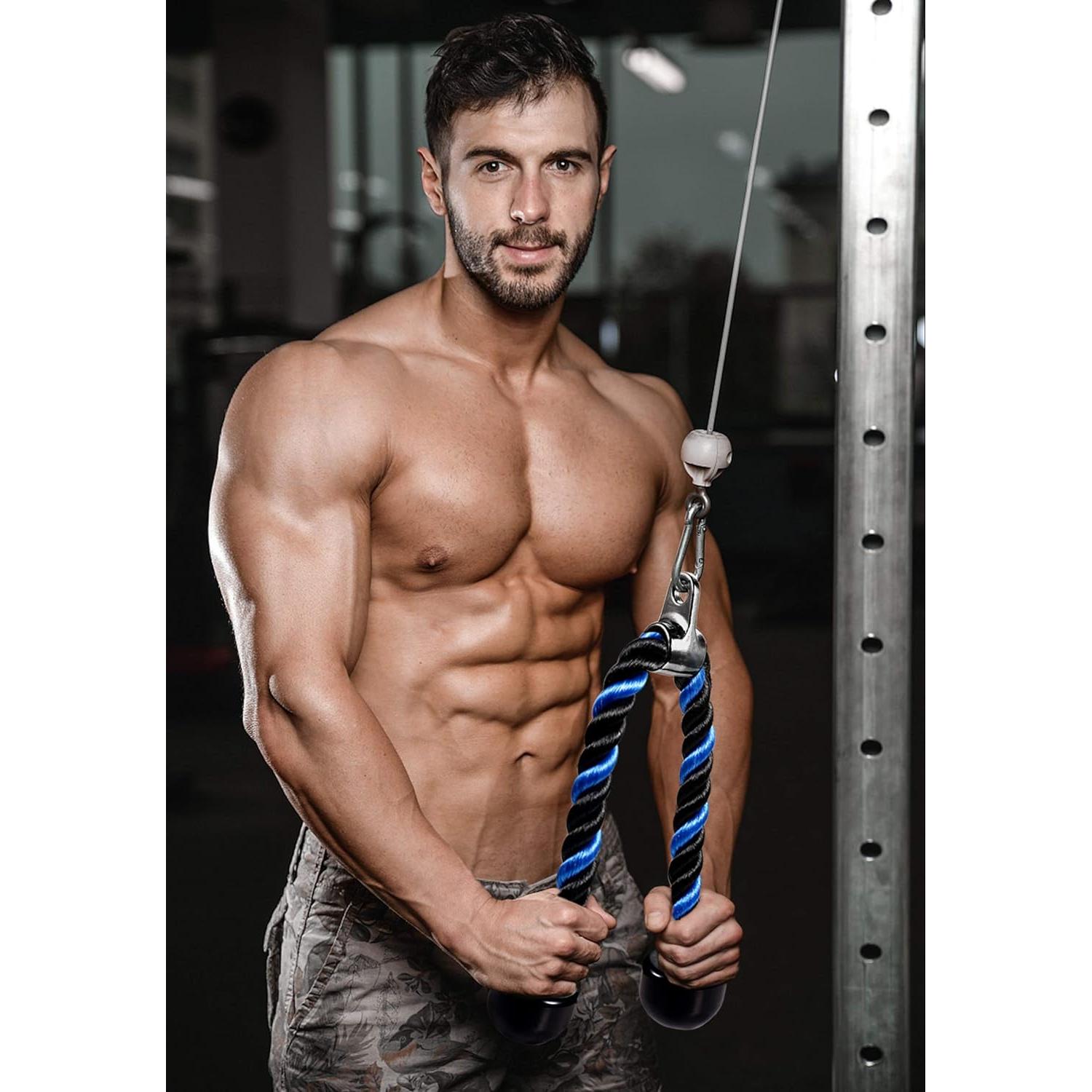 Cuerda de Tríceps AWEFRANK 68.58 cm Antideslizante