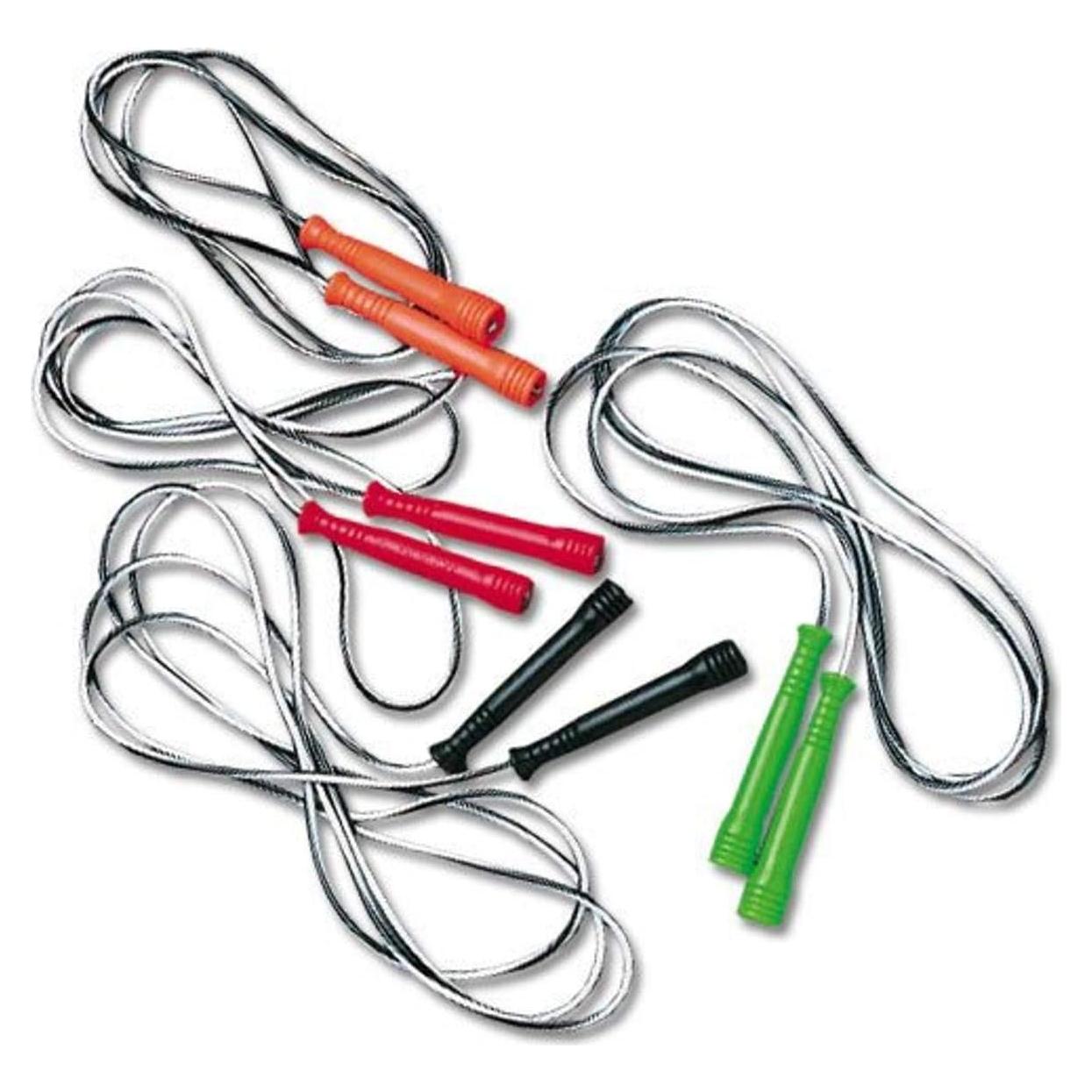 Cuerda de Saltar U.S. Games 2.44m Mango Rojo Plástico