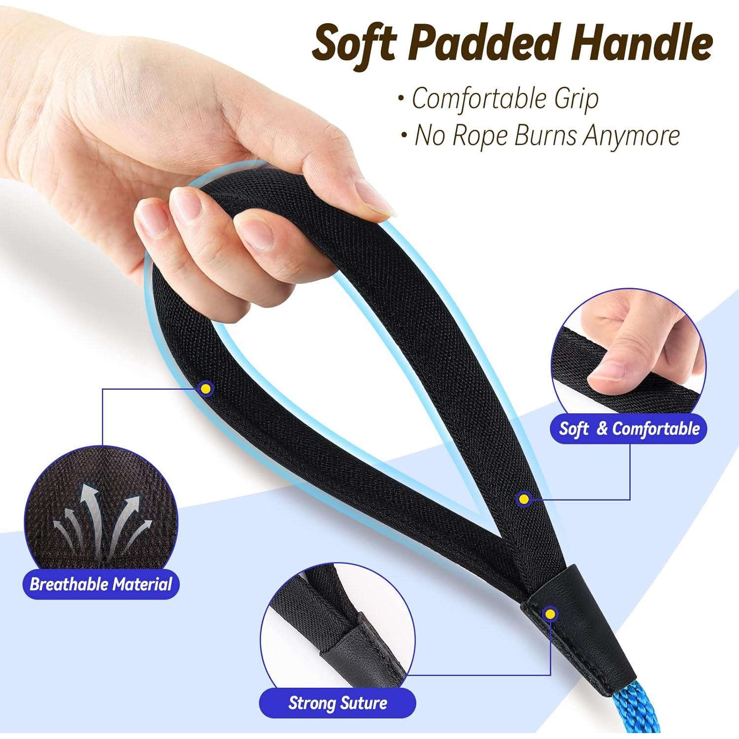 Correa de Perro Lynxking 15m Azul Entrenamiento Resistente