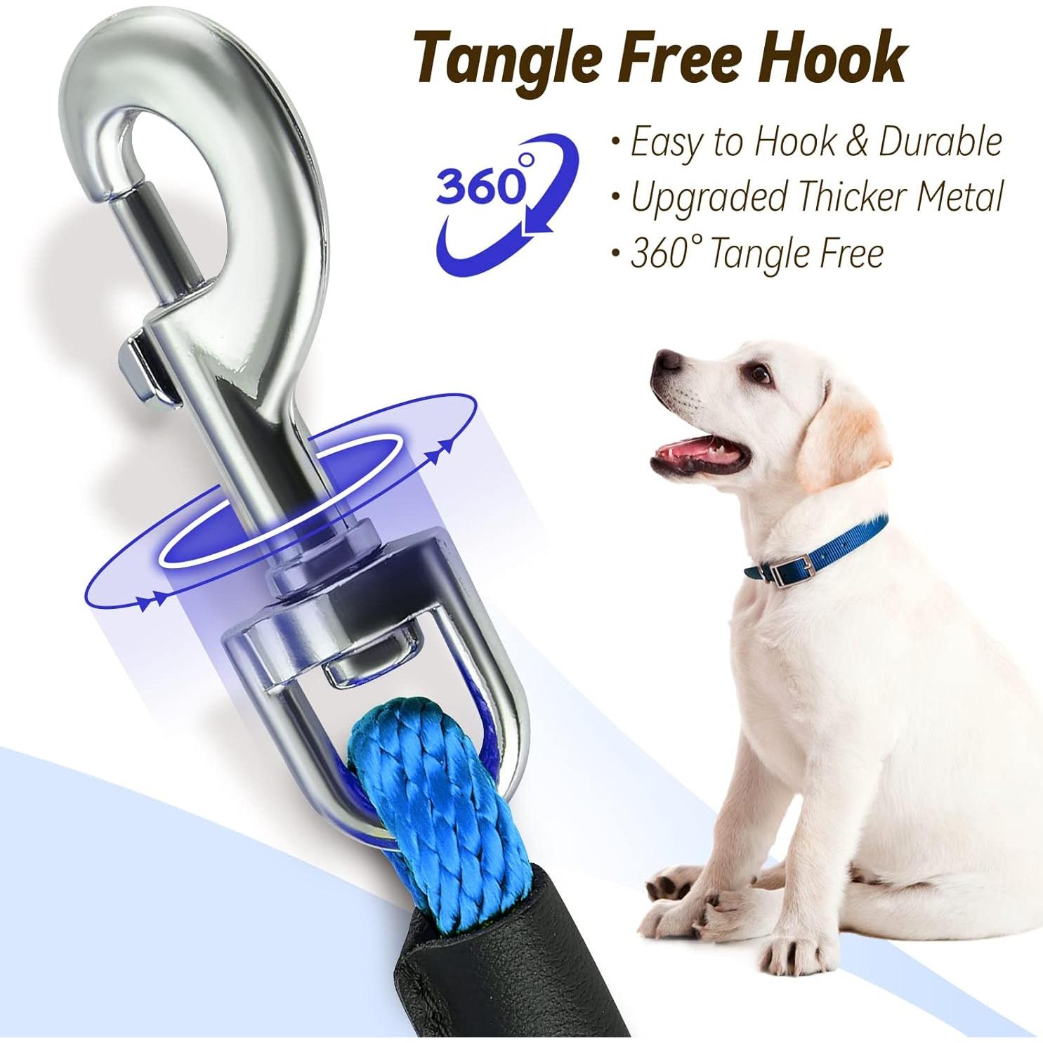 Correa de Perro Lynxking 15m Azul Entrenamiento Resistente