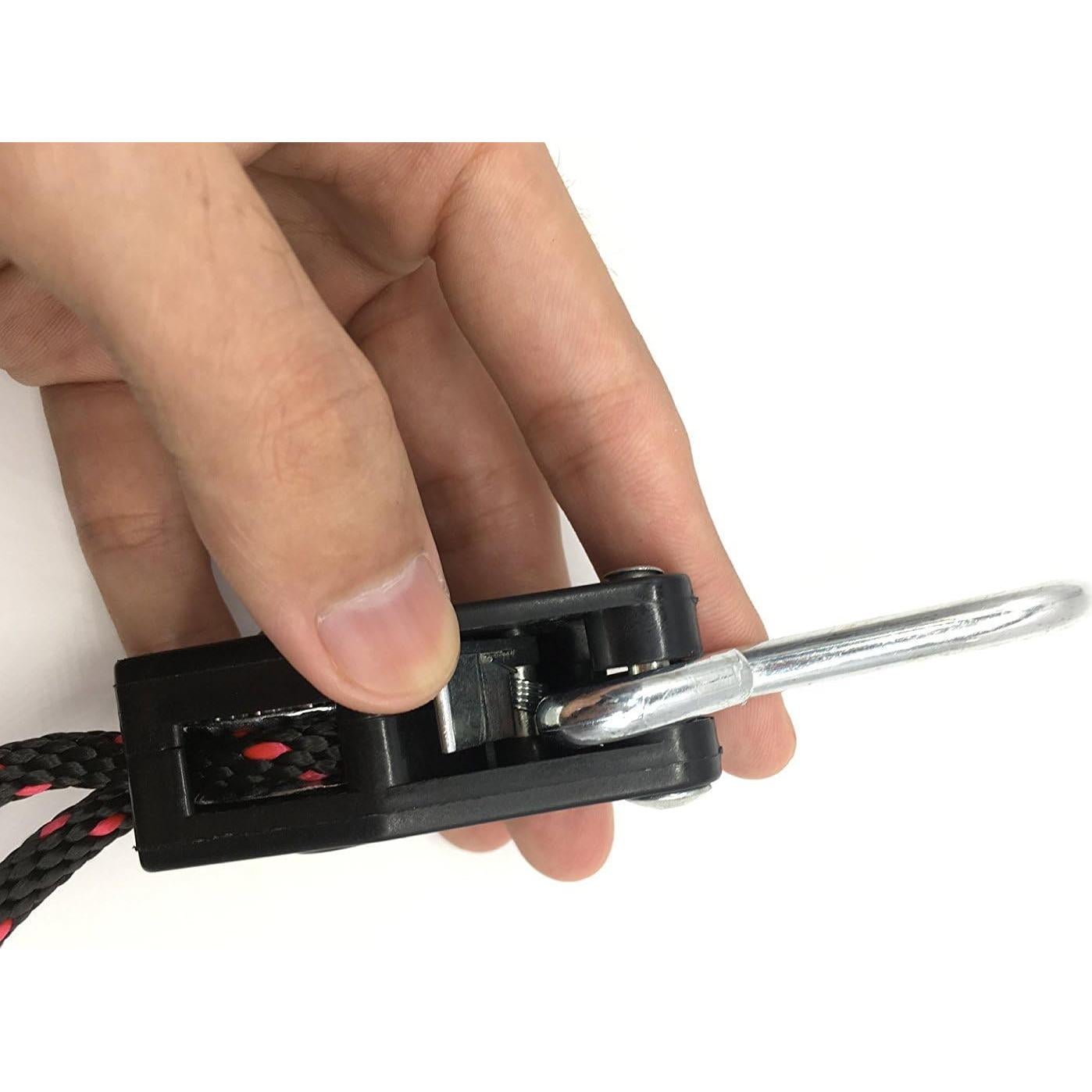 Sujeciones de Kayak FishYuan con Cinta y Gancho Ajustable 3m (Paquete de 2)