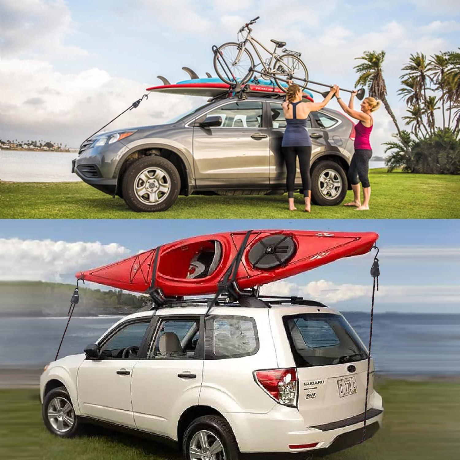 Correa de Amarre Ayaport 1.83m 4 Unidades Nylon Negro