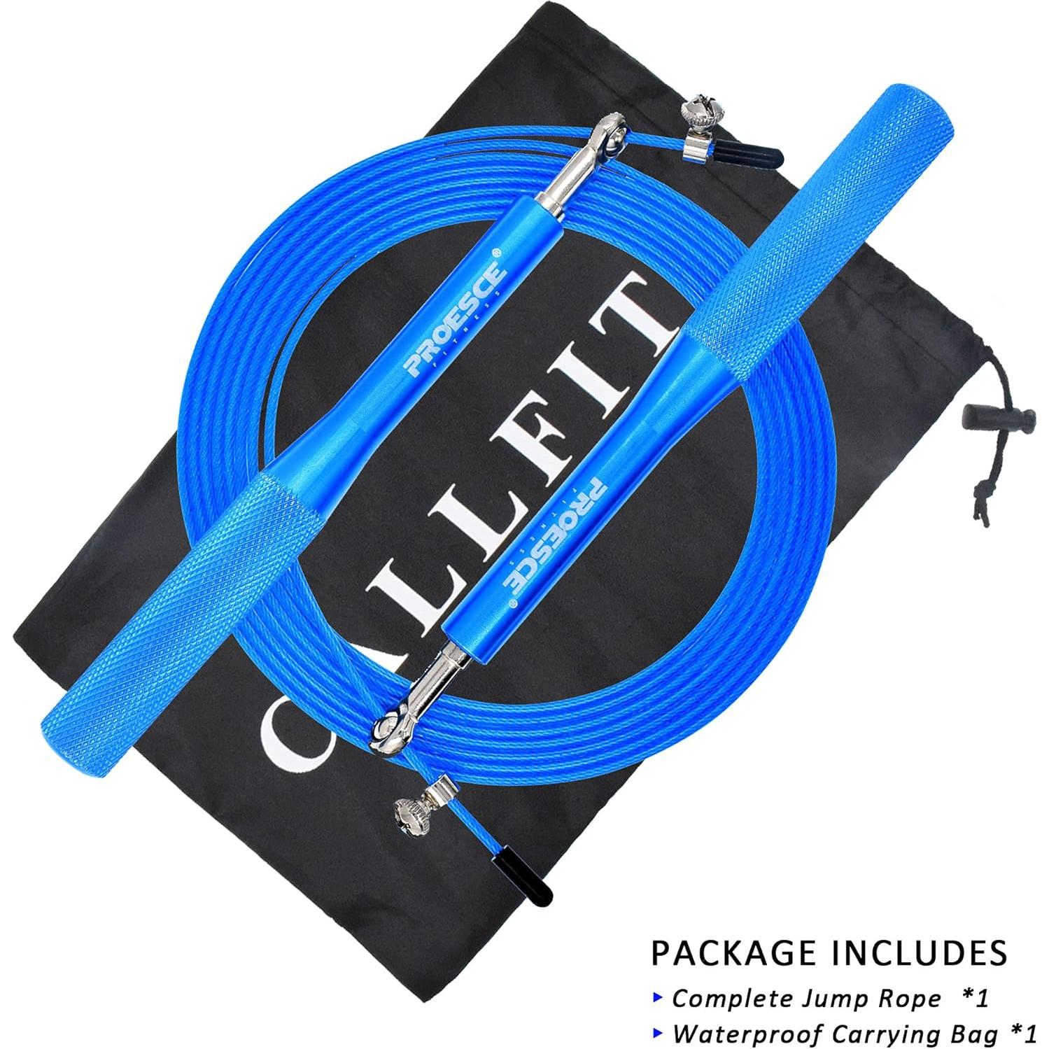 Cuerda de Salto Ajustable Callfit - Aluminio Antideslizante