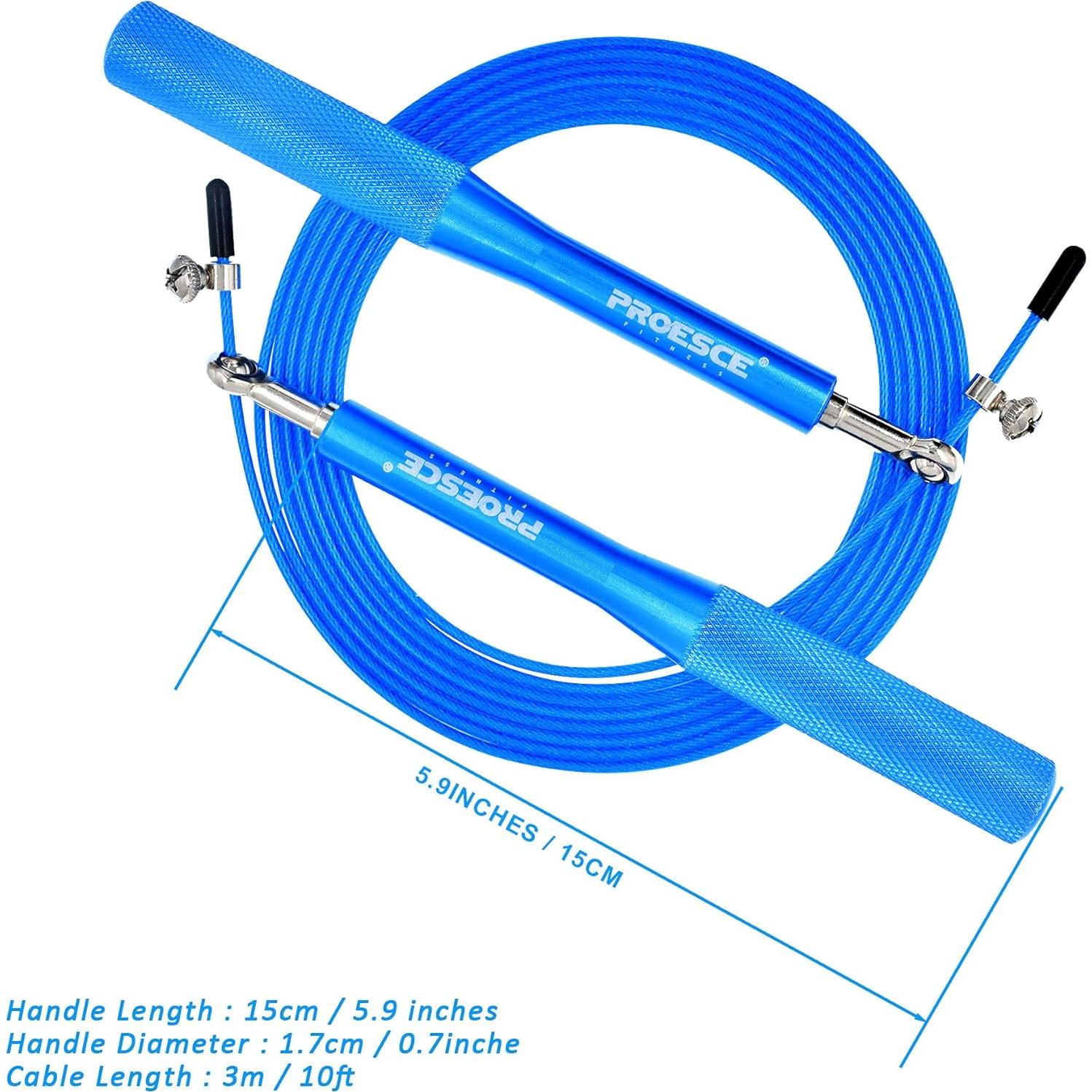 Cuerda de Salto Ajustable Callfit - Aluminio Antideslizante