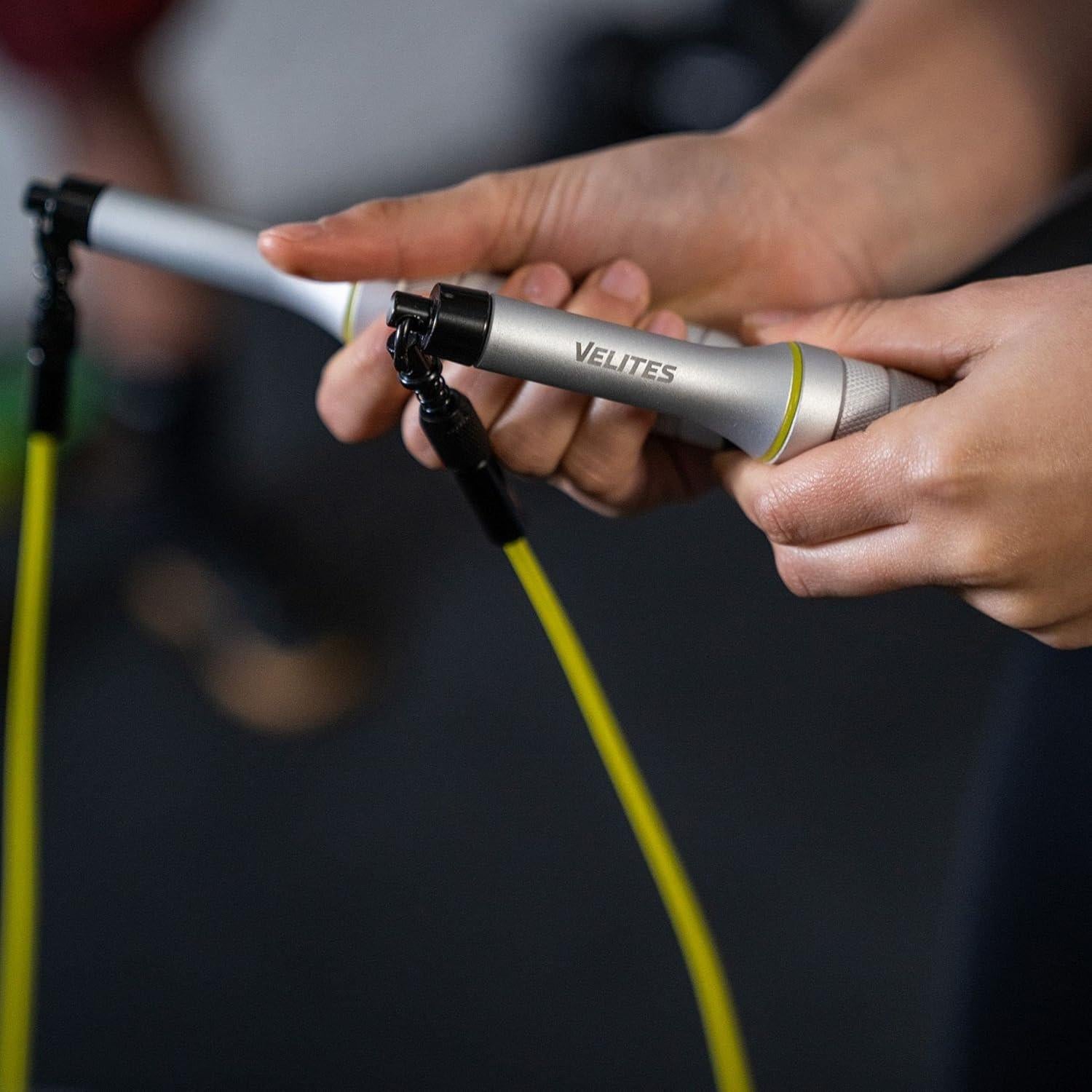 Cuerda de Salto con Peso Velites Tierra 2.0 - Aluminio 0.9kg