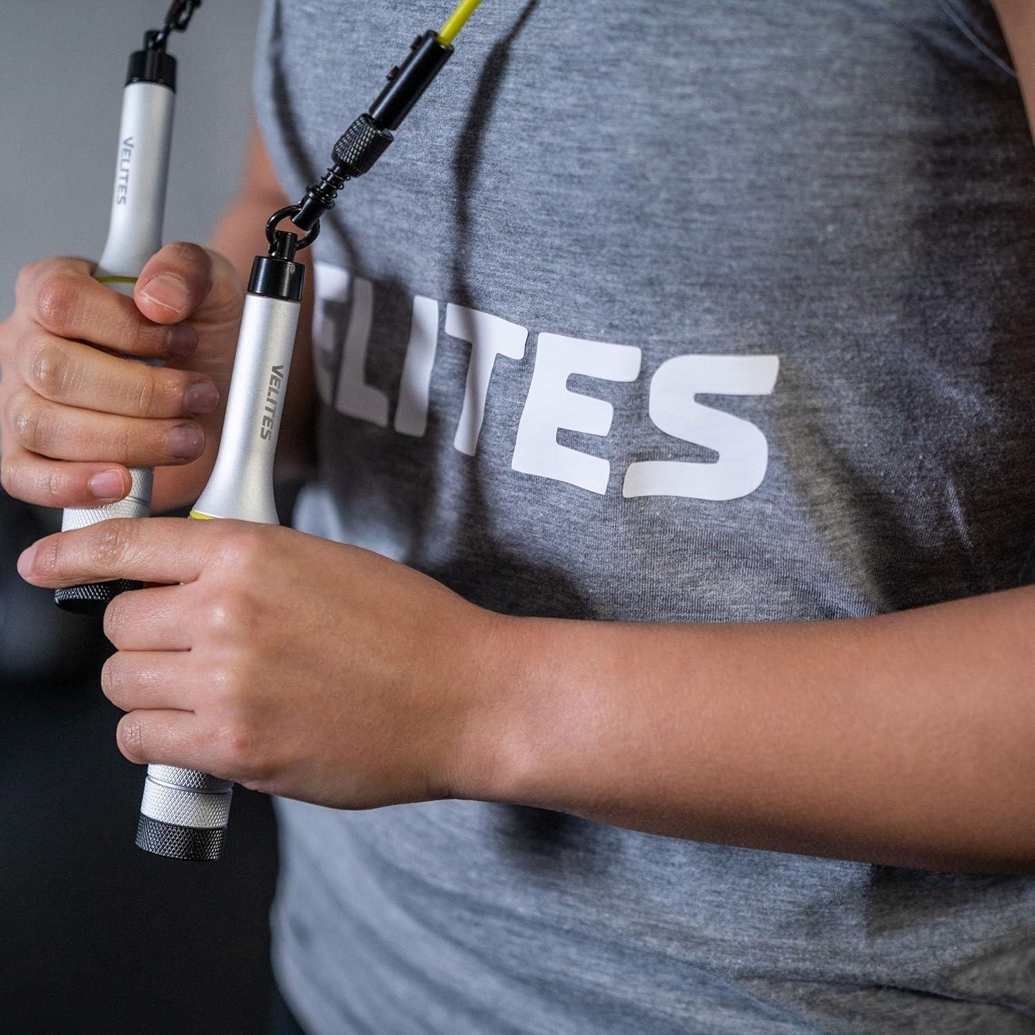 Cuerda de Salto con Peso Velites Tierra 2.0 - Aluminio 0.9kg