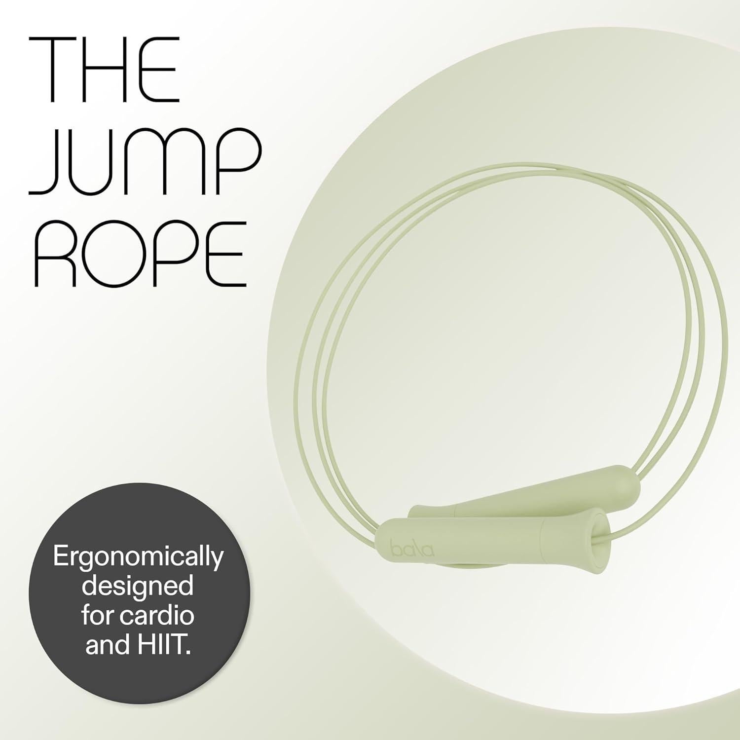 Cuerda de Salto Ajustable Bala 3.05m con Mangos de Silicona