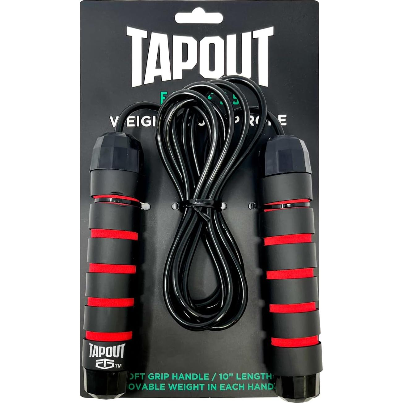 Cuerda de Salto con Peso Tapout - Ajustable y Ergonómica
