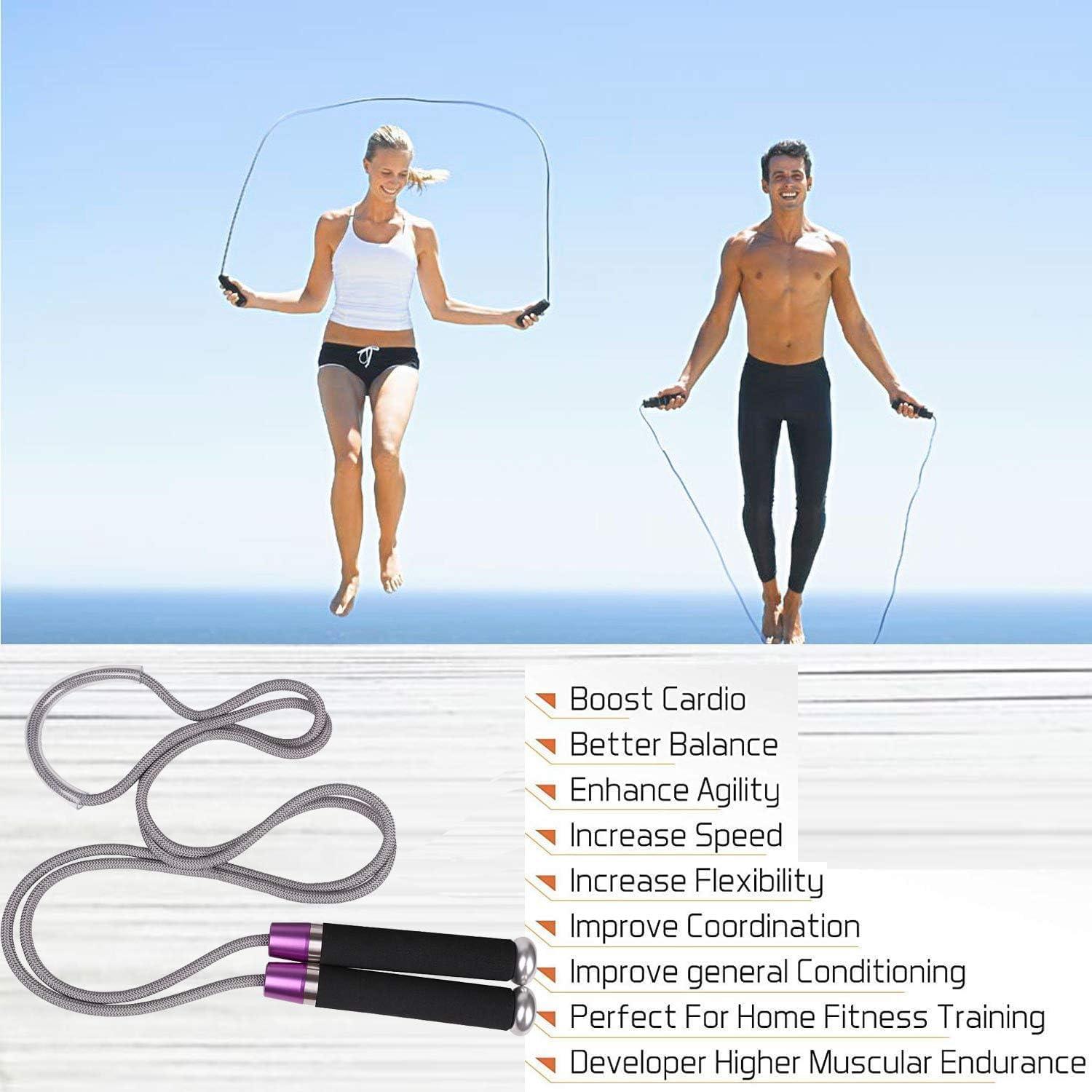 Cuerda de Salto con Peso Ajustable BlitzBite 0.24kg 3m